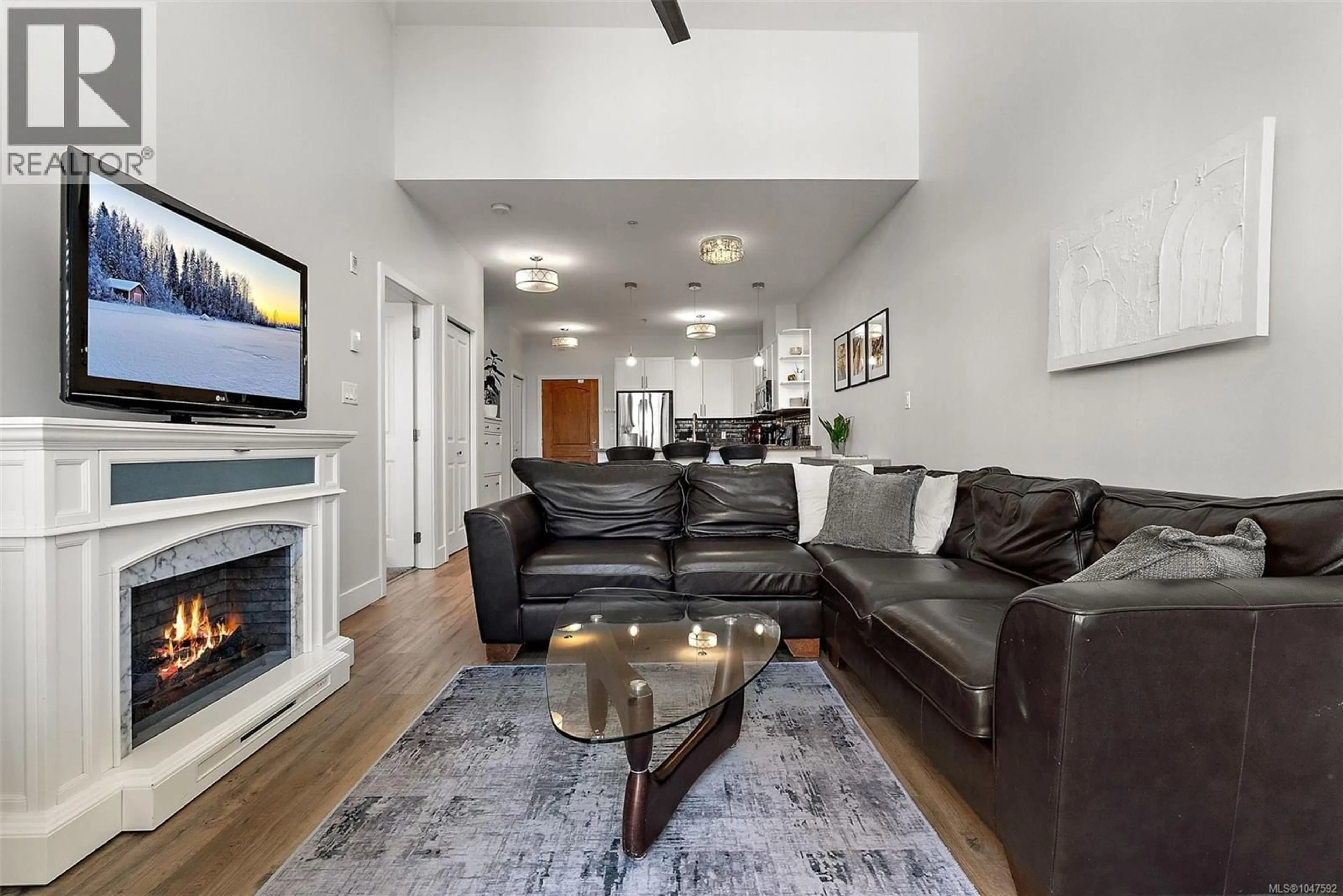 Living room with furniture, unknown for 407 - 866 BROCK AVENUE, Langford British Columbia V9Z0L7
