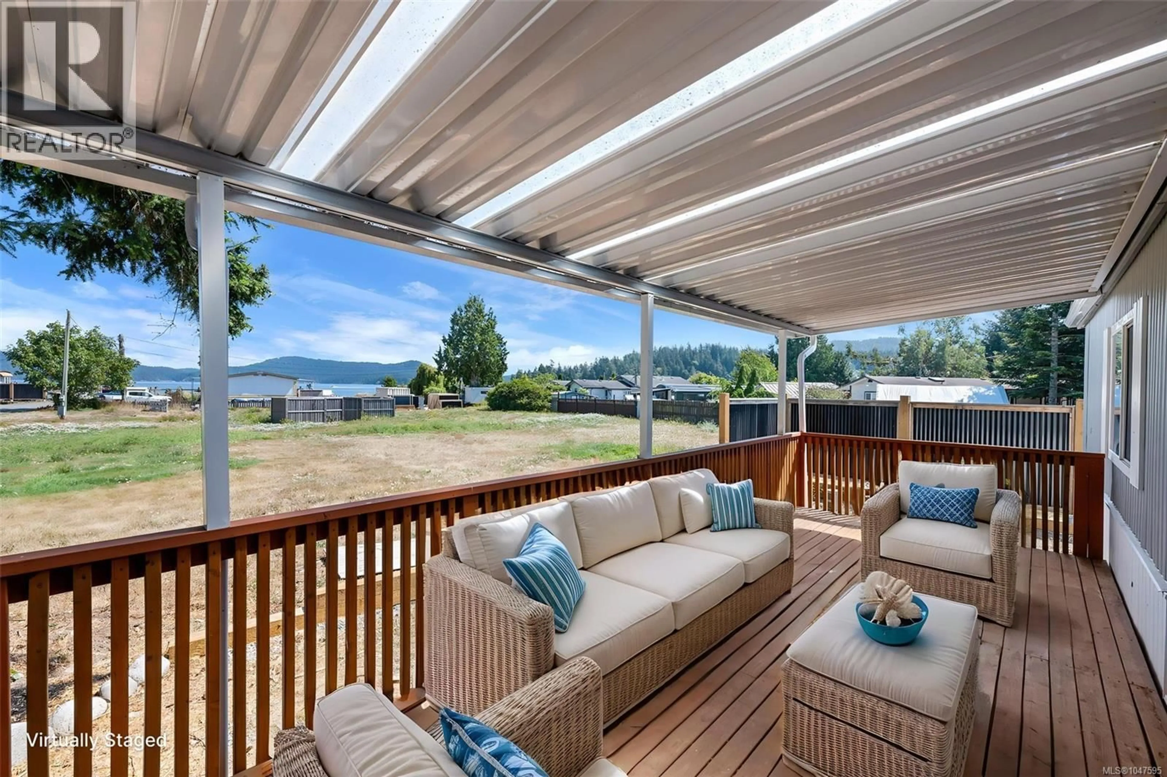 Patio, water/lake/river/ocean view for 15 - 1959 KALTASIN ROAD, Sooke British Columbia V9Z0B5