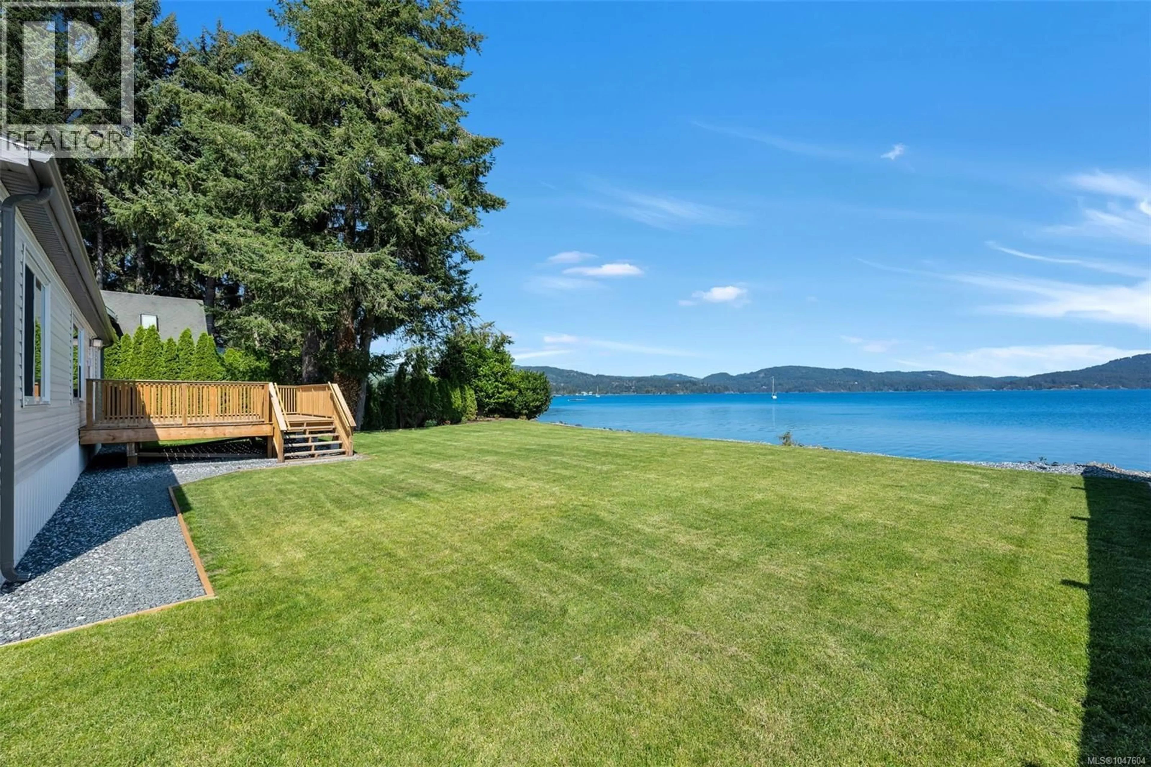 A pic from outside/outdoor area/front of a property/back of a property/a pic from drone, water/lake/river/ocean view for 20 - 1959 KALTASIN ROAD, Sooke British Columbia V9Z0B5