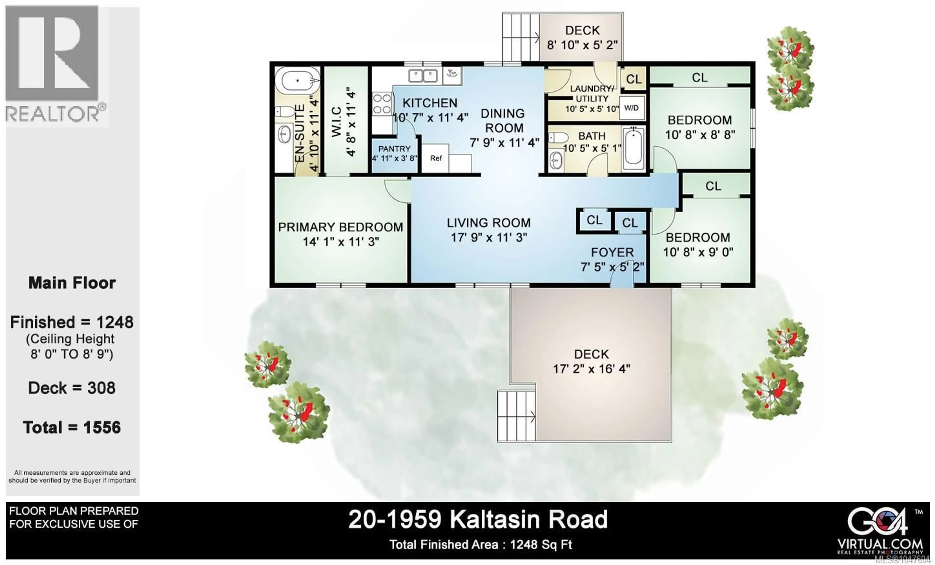 Floor plan for 20 - 1959 KALTASIN ROAD, Sooke British Columbia V9Z0B5