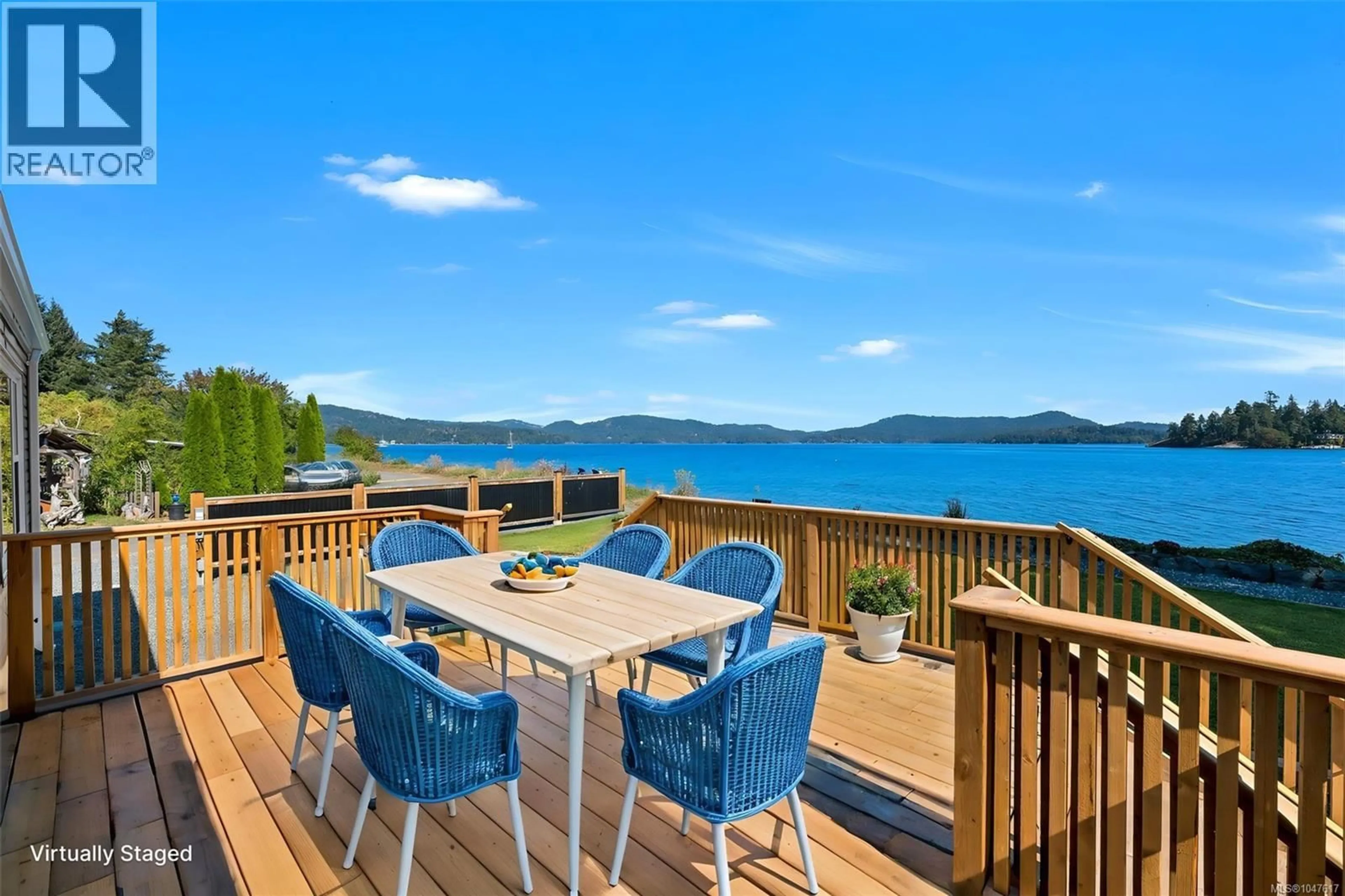 Patio, water/lake/river/ocean view for 48 - 1959 KALTASIN ROAD, Sooke British Columbia V9Z0B5