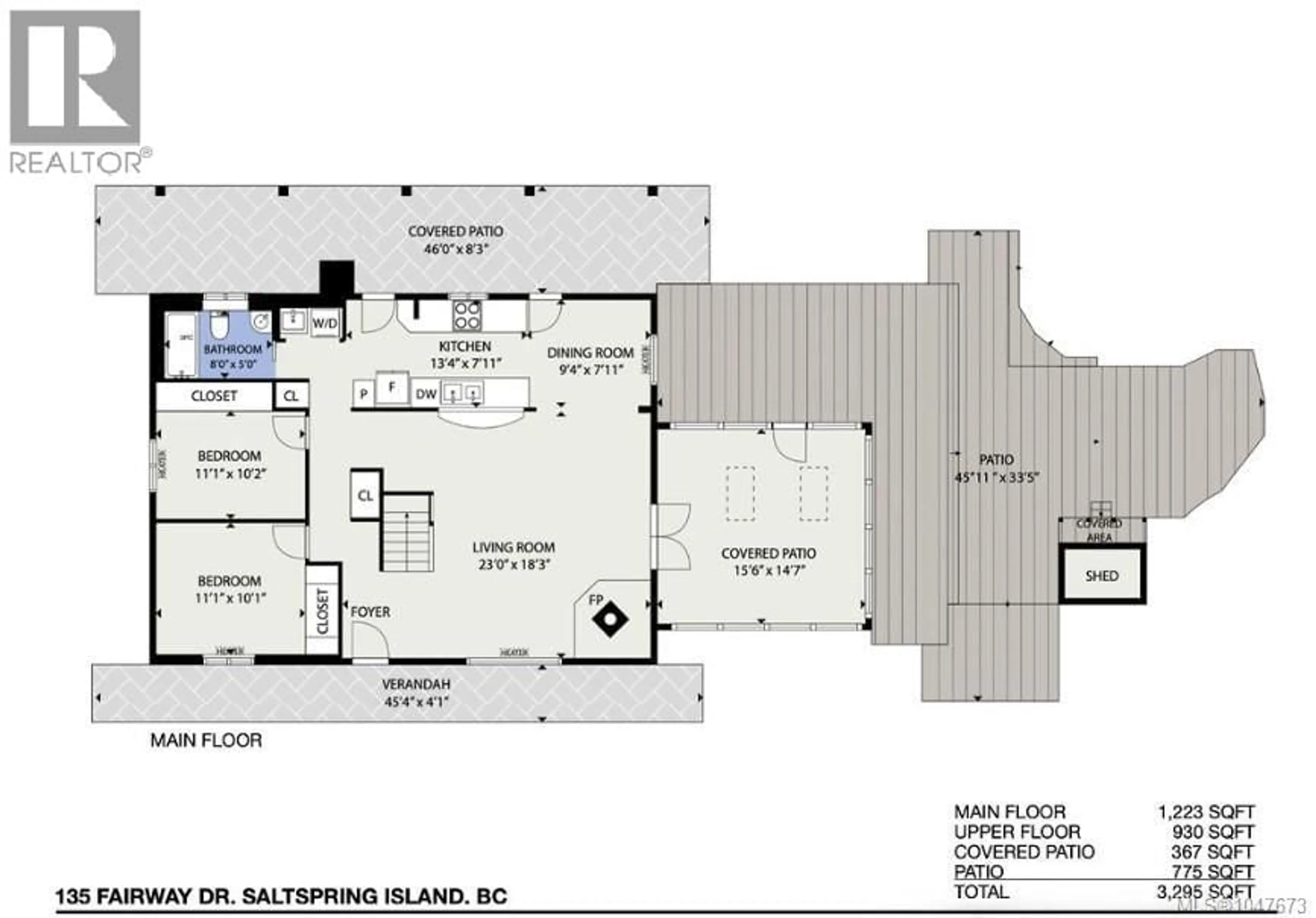 Floor plan for 135 FAIRWAY DRIVE, Salt Spring British Columbia V8K1M6