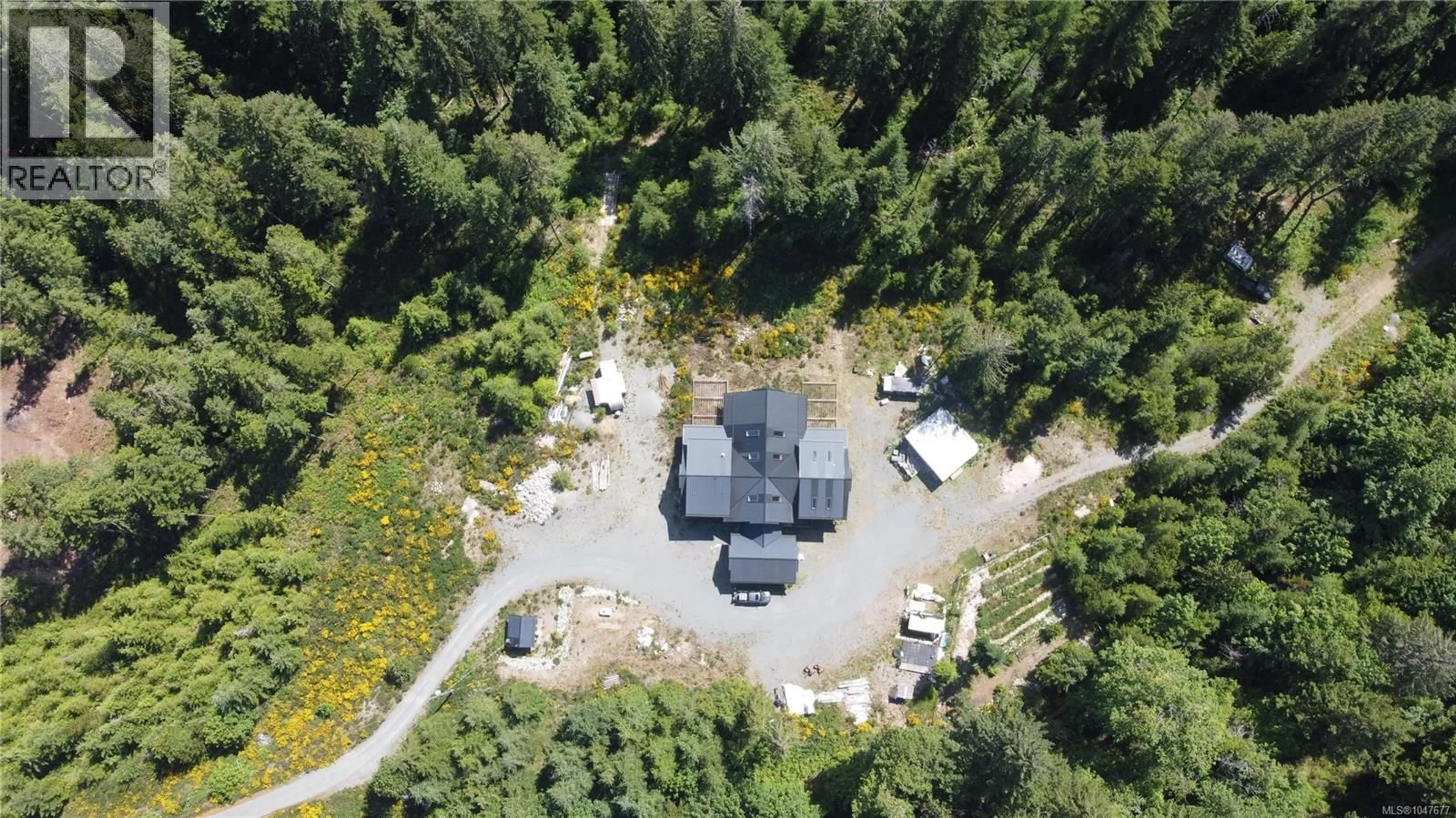 A pic from outside/outdoor area/front of a property/back of a property/a pic from drone, unknown for 2745 NANAIMO RIVER ROAD, Nanaimo British Columbia V9X1H3