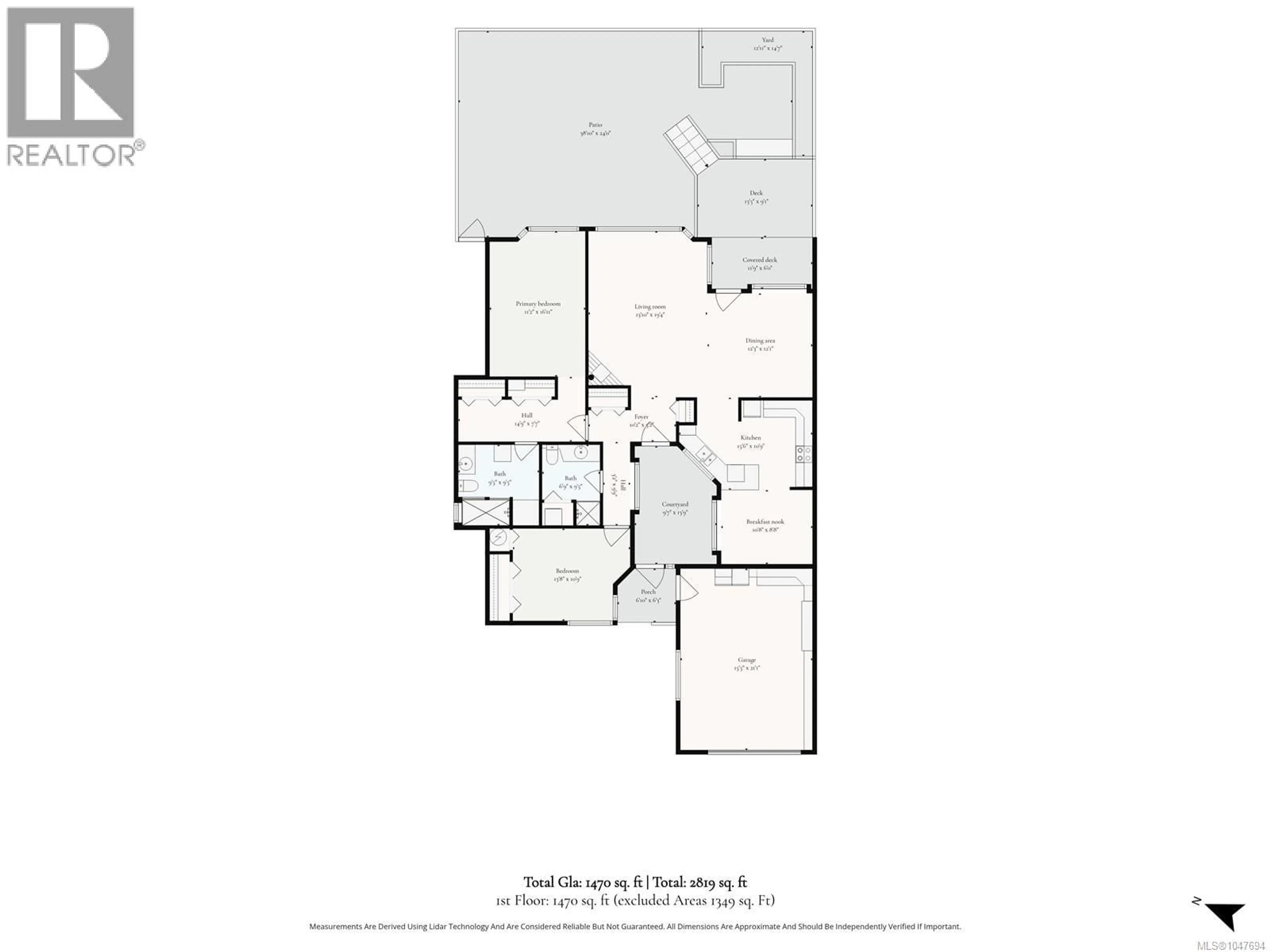 Floor plan for 1 - 885 BERWICK ROAD SOUTH, Qualicum Beach British Columbia V9K1N7