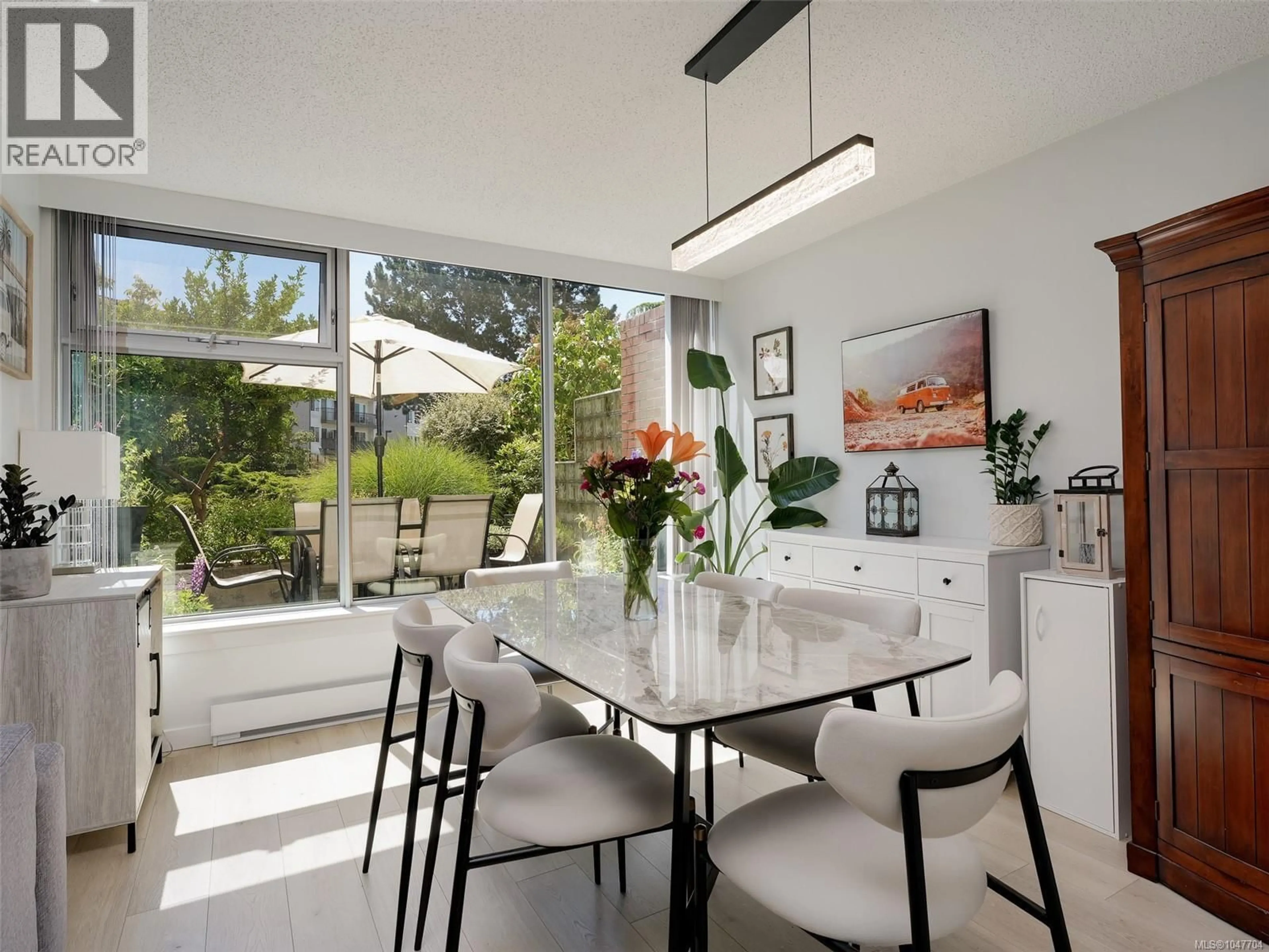 Contemporary kitchen, ceramic/tile floor for 103 - 327 MAITLAND STREET, Victoria British Columbia V9A7G7