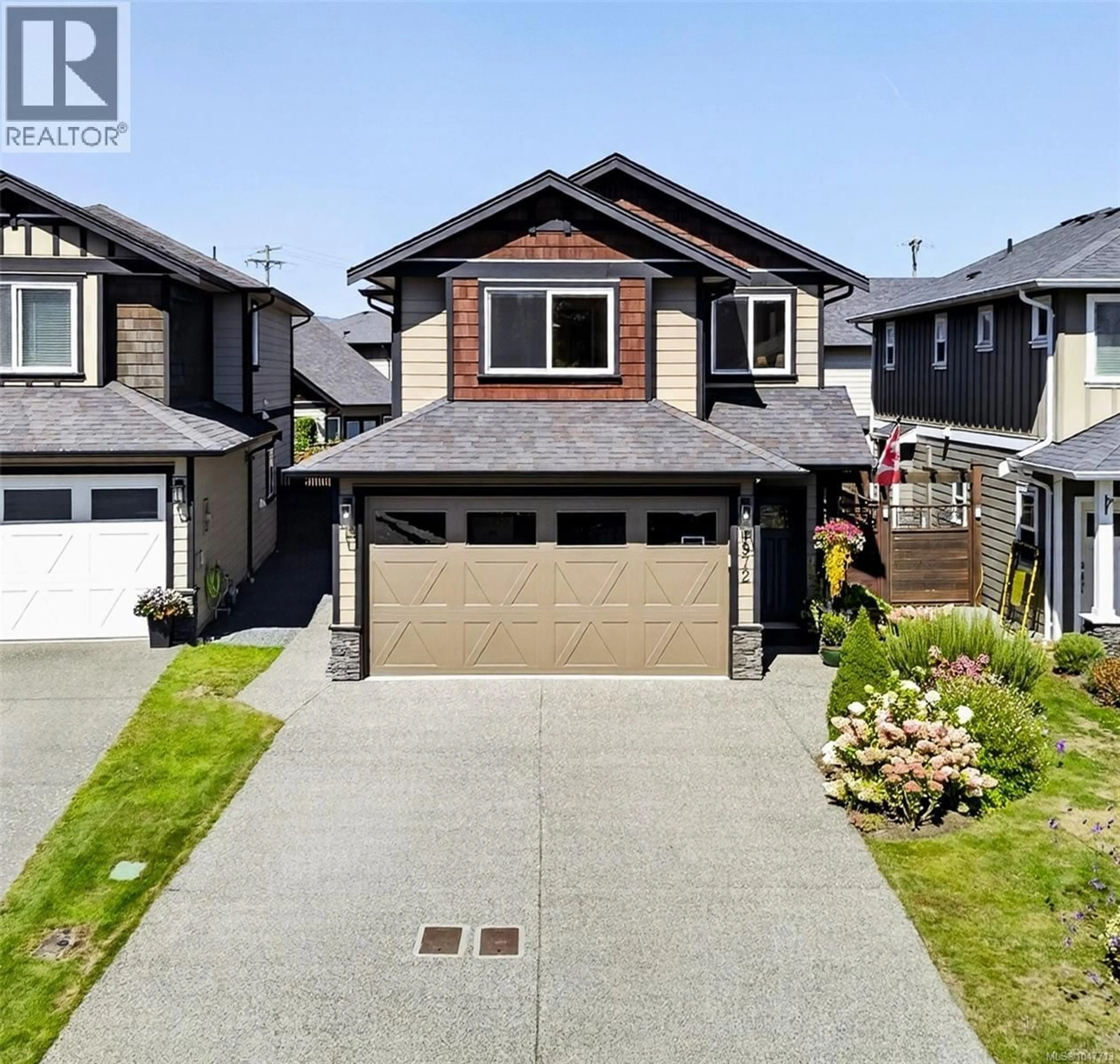 A pic from outside/outdoor area/front of a property/back of a property/a pic from drone, street for 1972 BRACKMAN WAY, North Saanich British Columbia V8L0C2