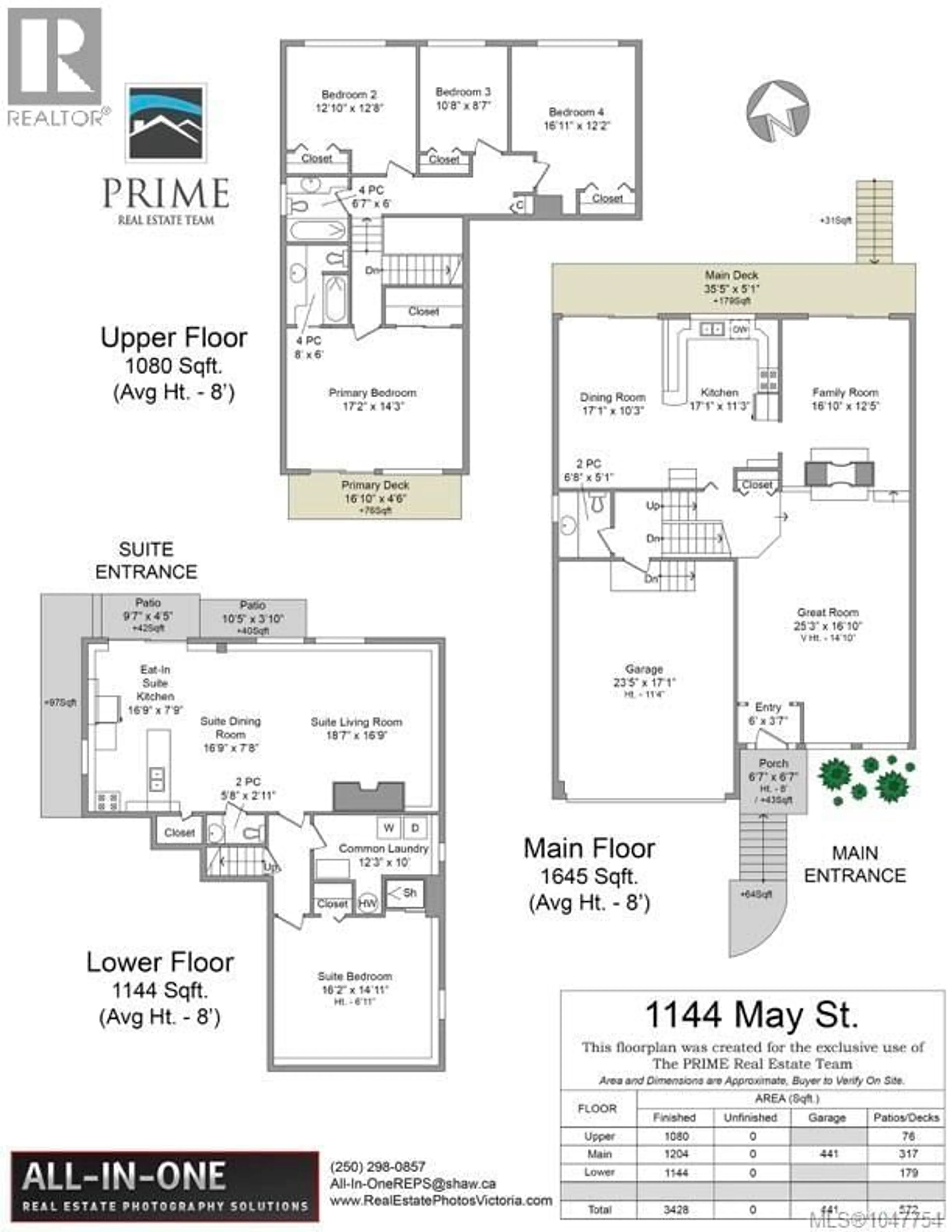 Floor plan for 1144 MAY STREET, Victoria British Columbia V8V2S5