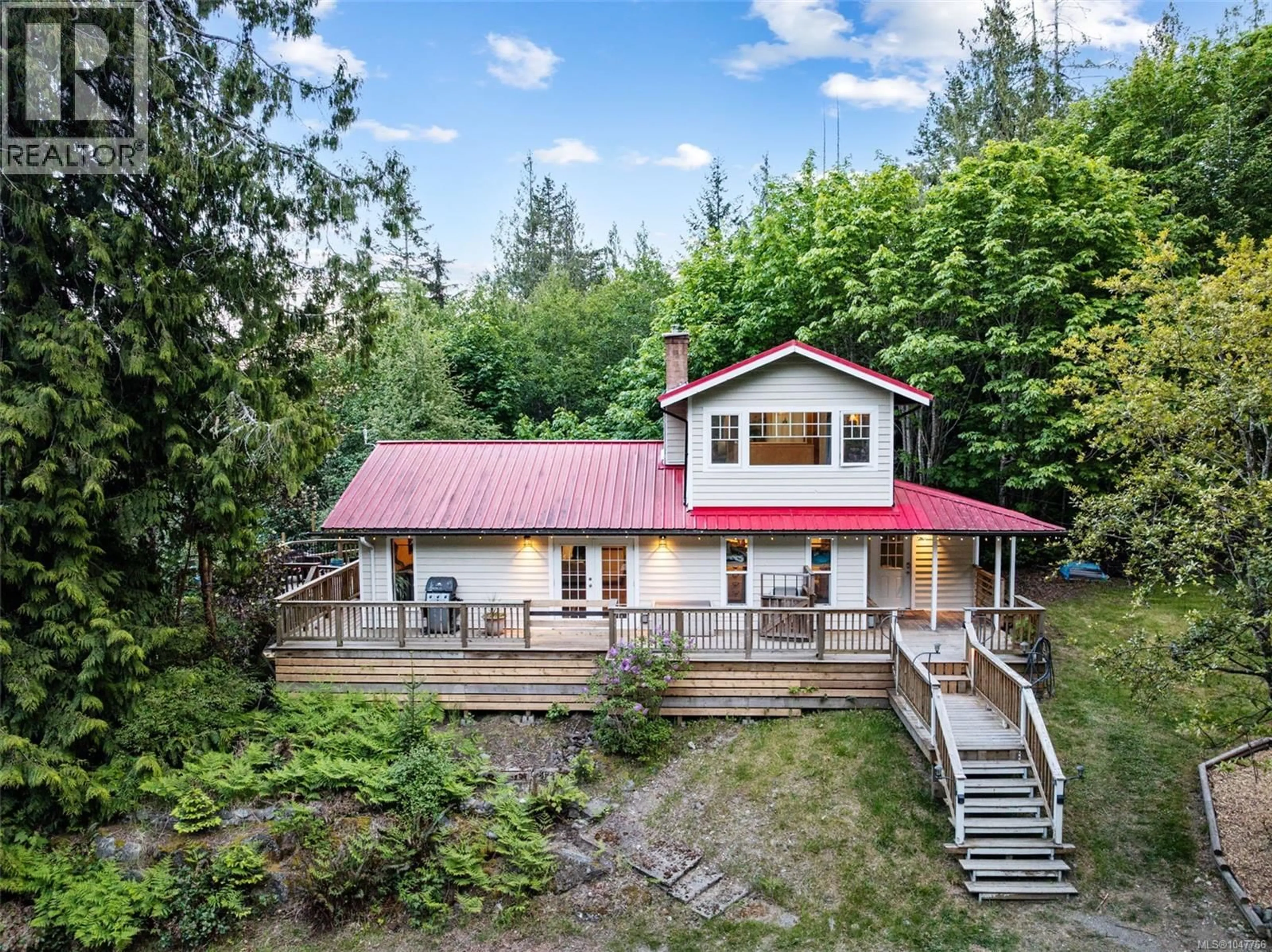 A pic from outside/outdoor area/front of a property/back of a property/a pic from drone, unknown for 294/296 BECHER BAY ROAD, Sooke British Columbia V9Z1B7