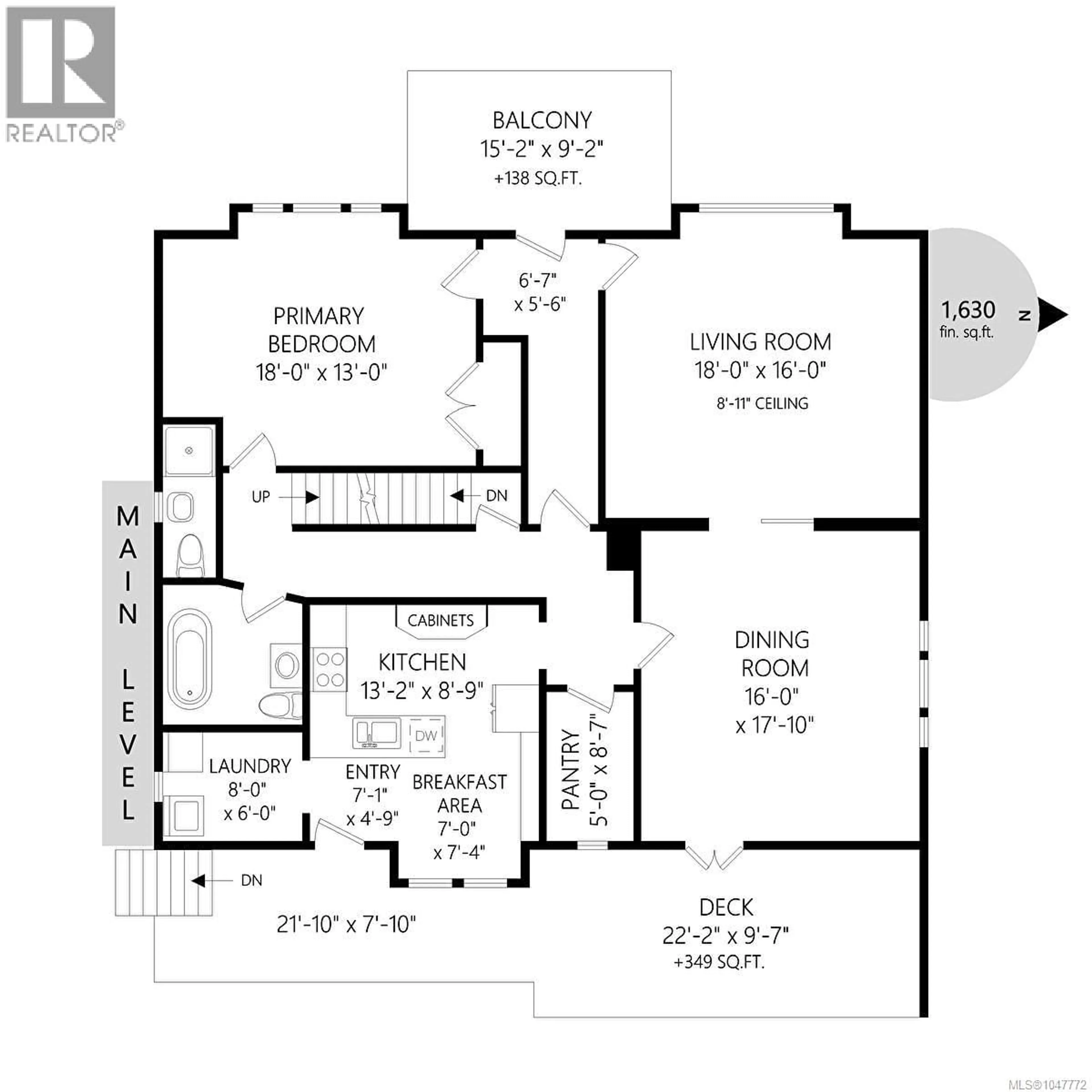 Floor plan for 1094 ISLAY STREET, Duncan British Columbia V9L2E1