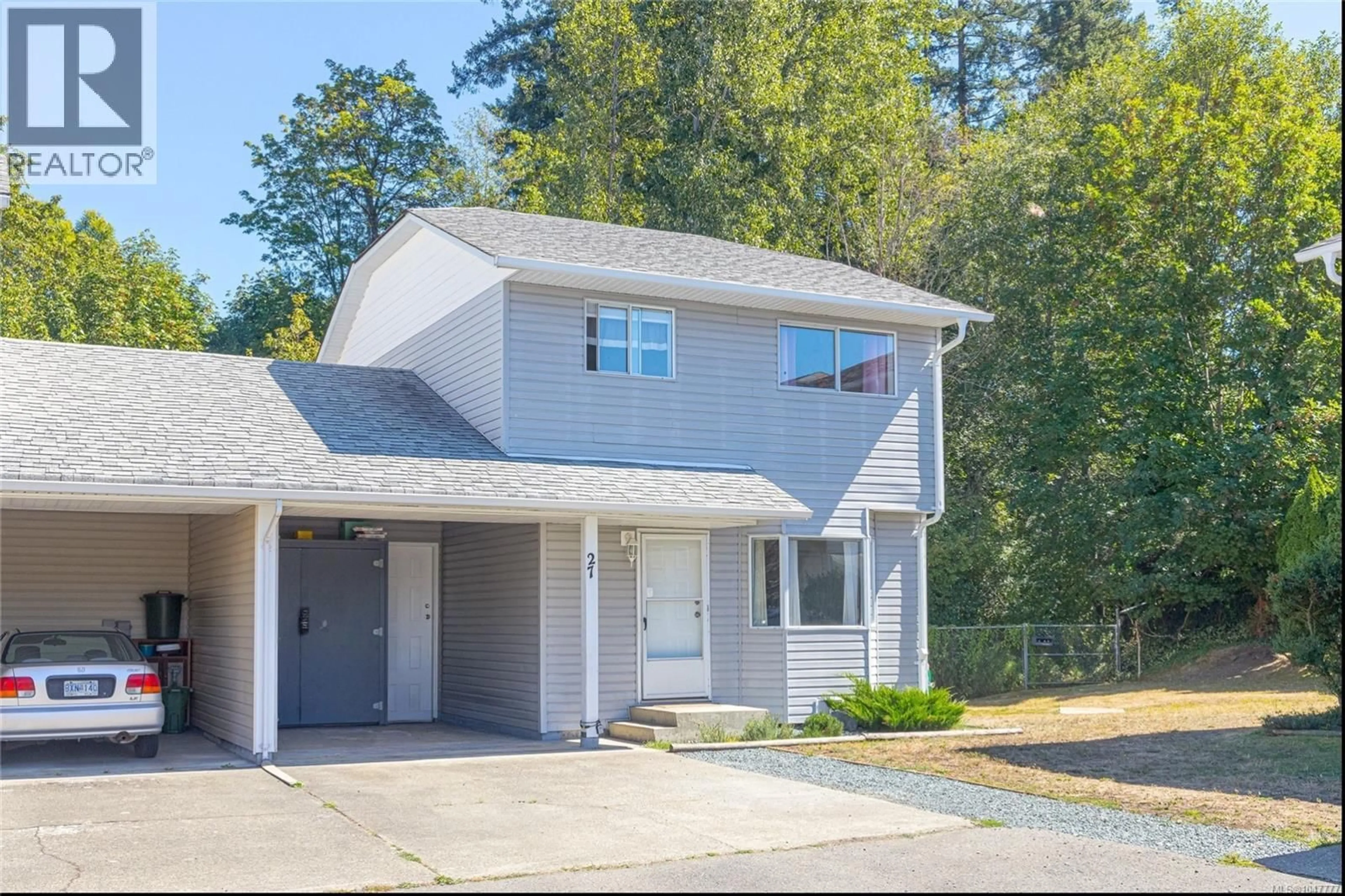 Home with vinyl exterior material, street for 27 - 6135 RYALL ROAD, Duncan British Columbia V9L2H6