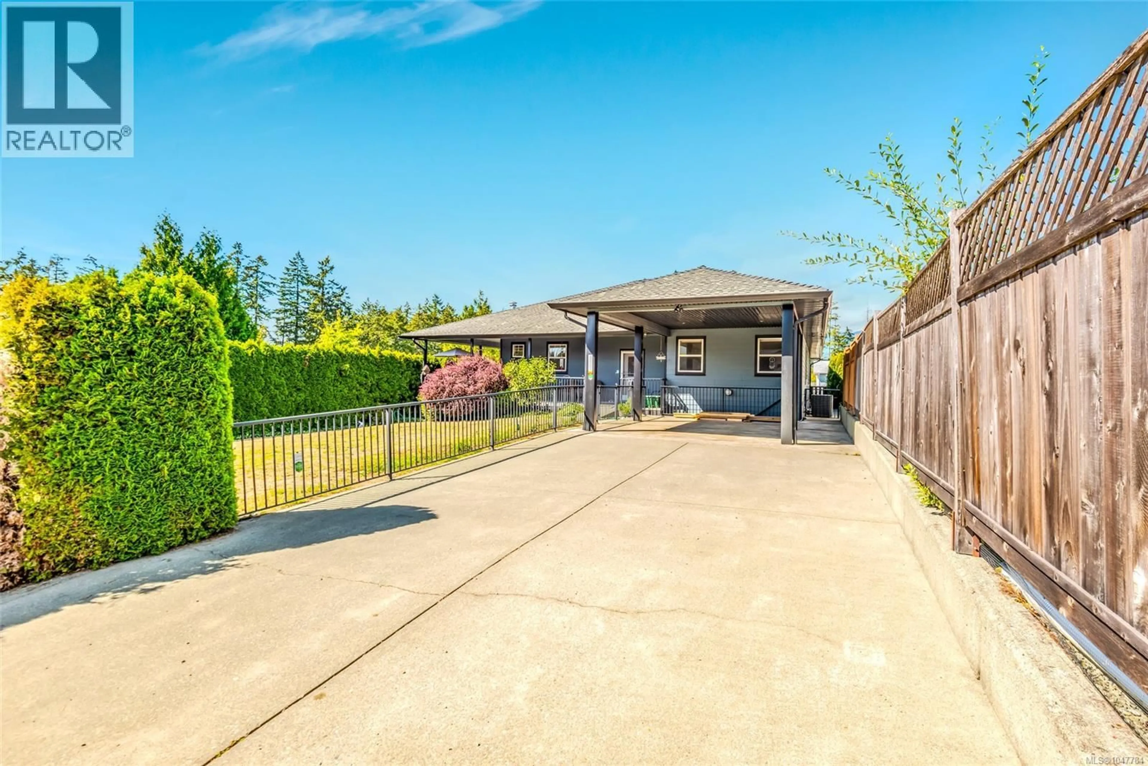 A pic from outside/outdoor area/front of a property/back of a property/a pic from drone, street for 3596 HUFF DRIVE, Port Alberni British Columbia V9Y8B3