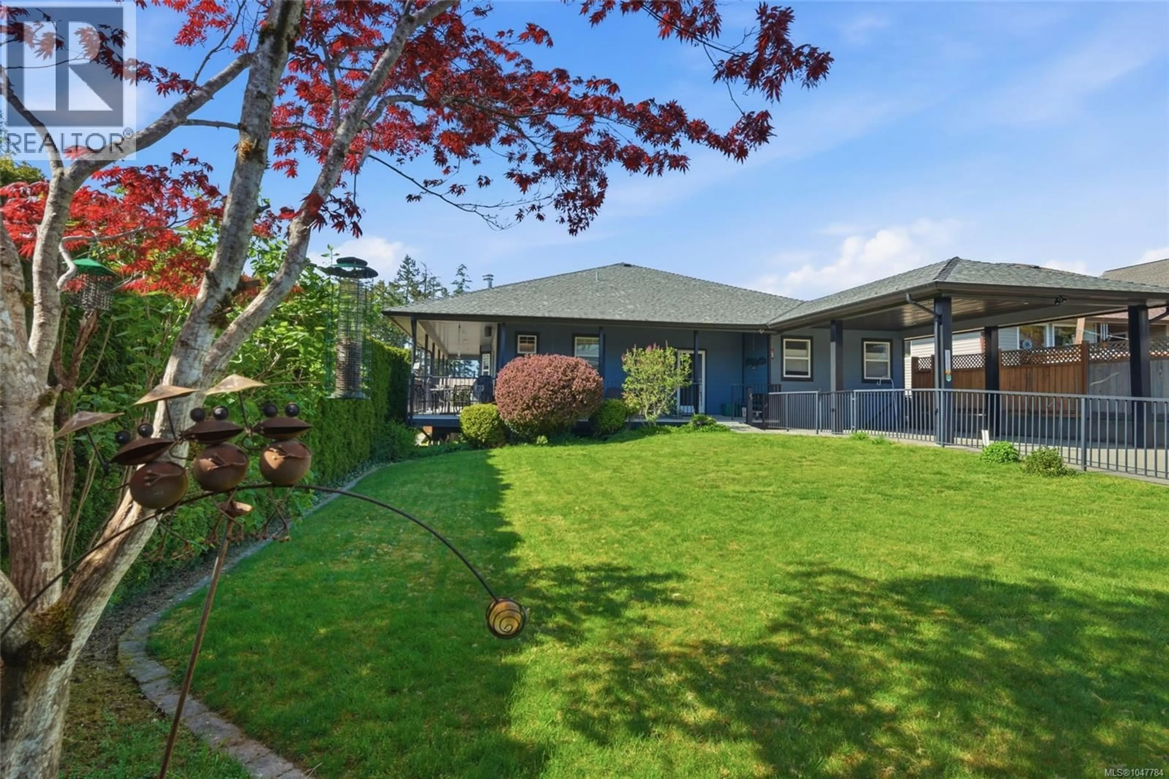 A pic from outside/outdoor area/front of a property/back of a property/a pic from drone, street for 3596 HUFF DRIVE, Port Alberni British Columbia V9Y8B3
