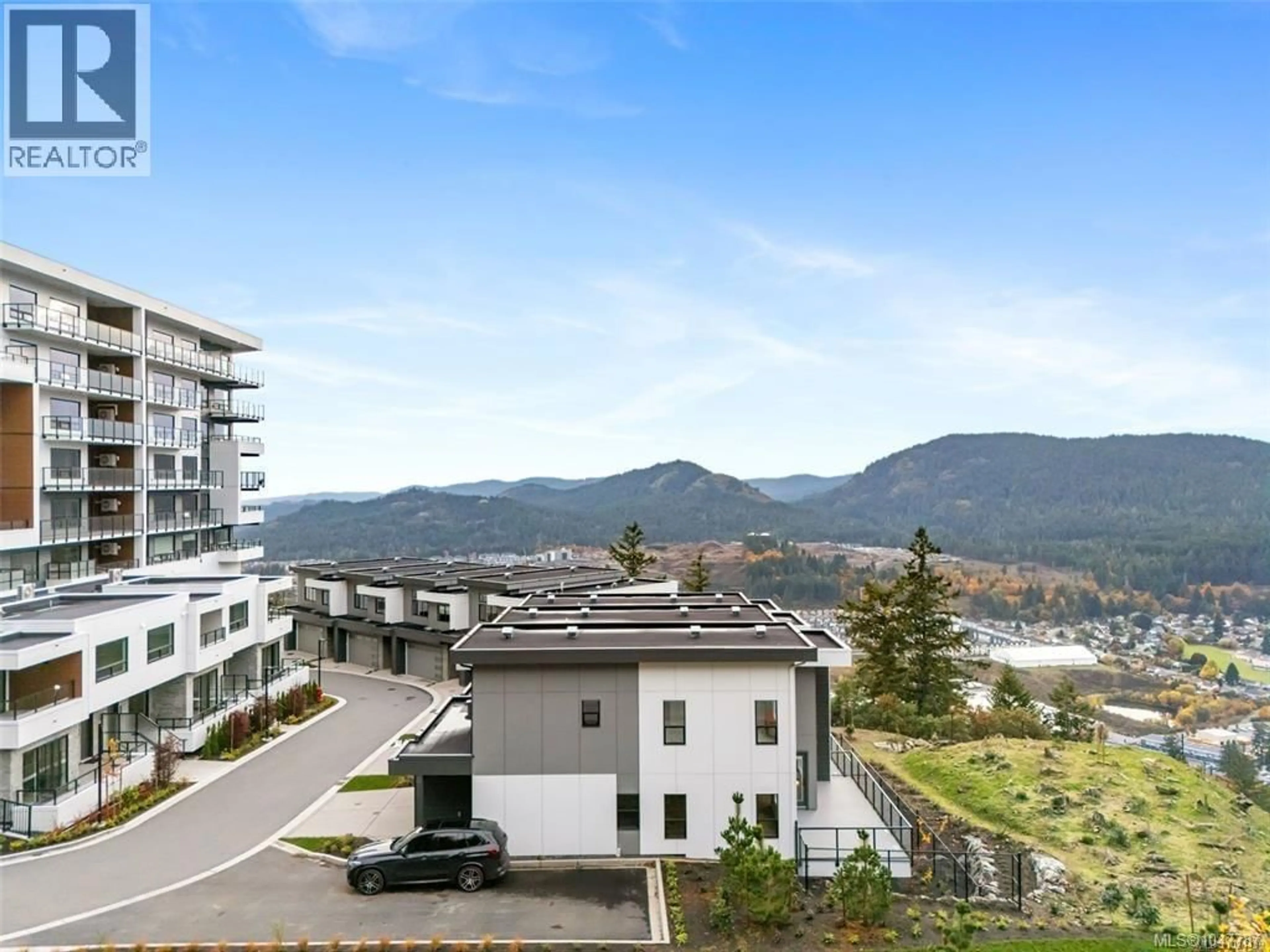 A pic from outside/outdoor area/front of a property/back of a property/a pic from drone, mountain view for 2510 BRONZITE PLACE, Langford British Columbia V9B7E2