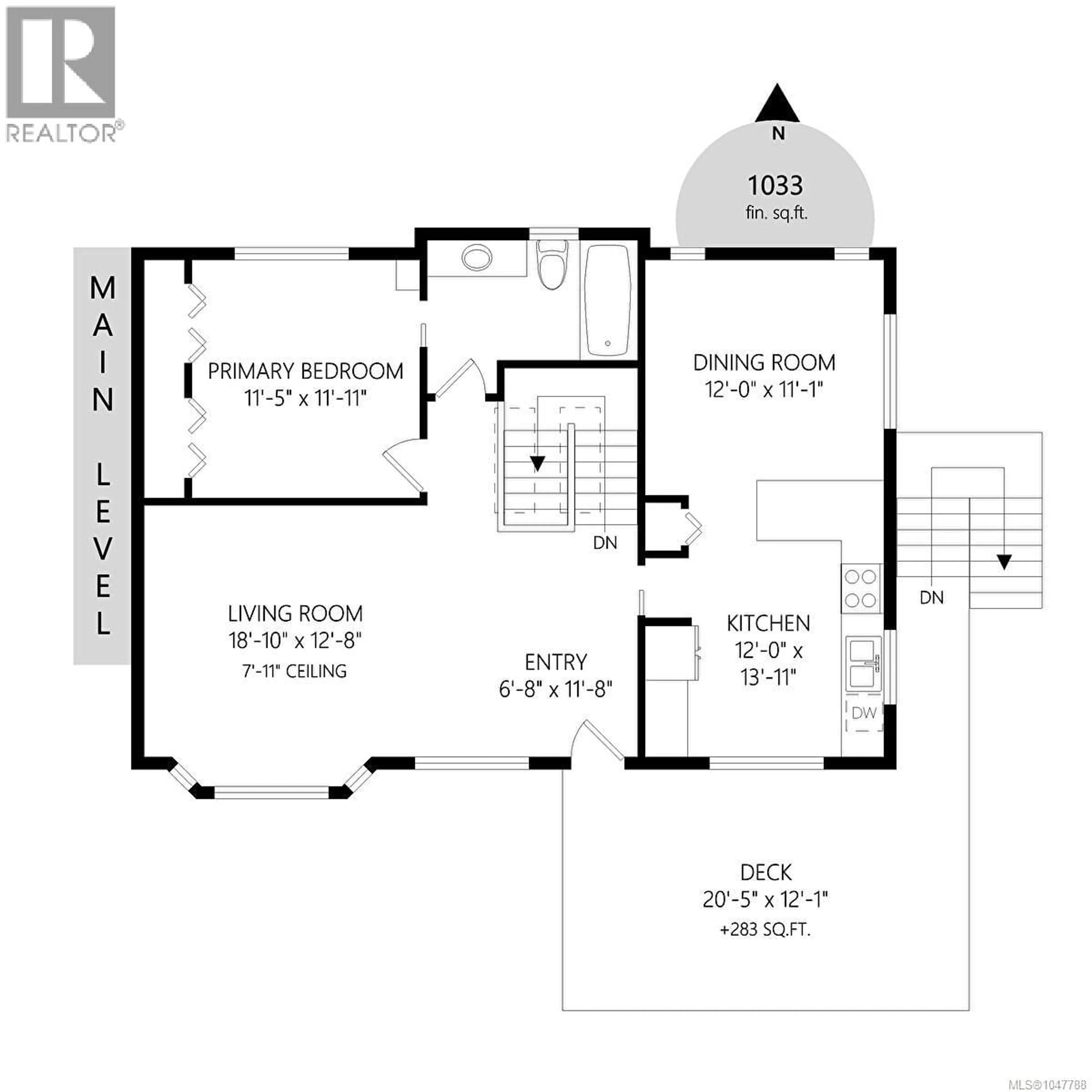 Floor plan for 485 STURDEE STREET, Esquimalt British Columbia V9A6R2