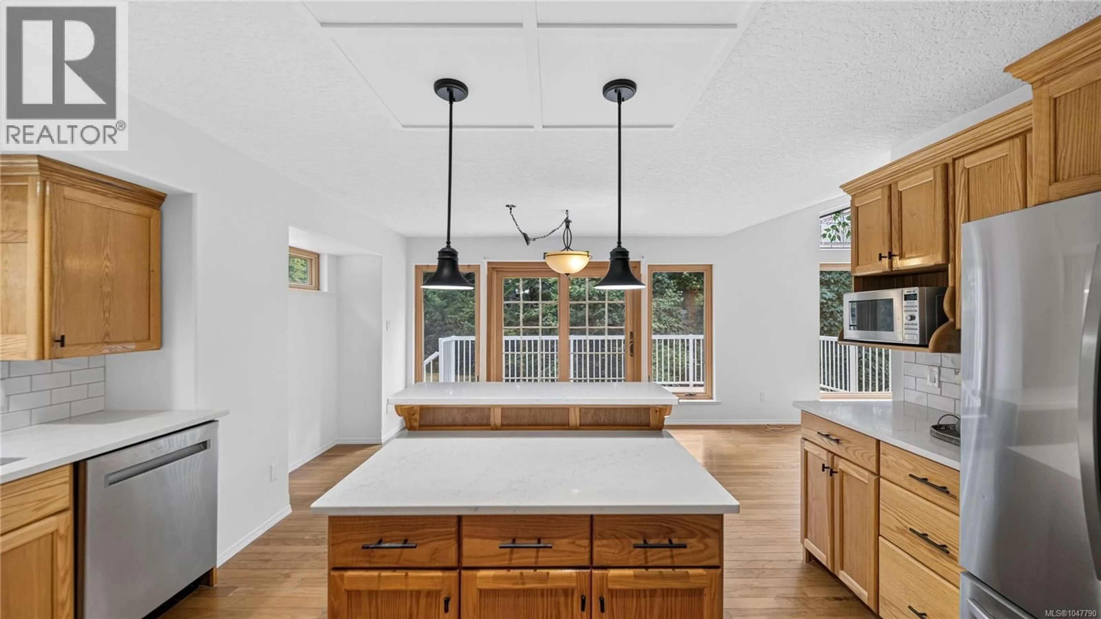 Open concept kitchen, ceramic/tile floor for 1170 WOODLEY GHYLL DRIVE, Metchosin British Columbia V9C4H9