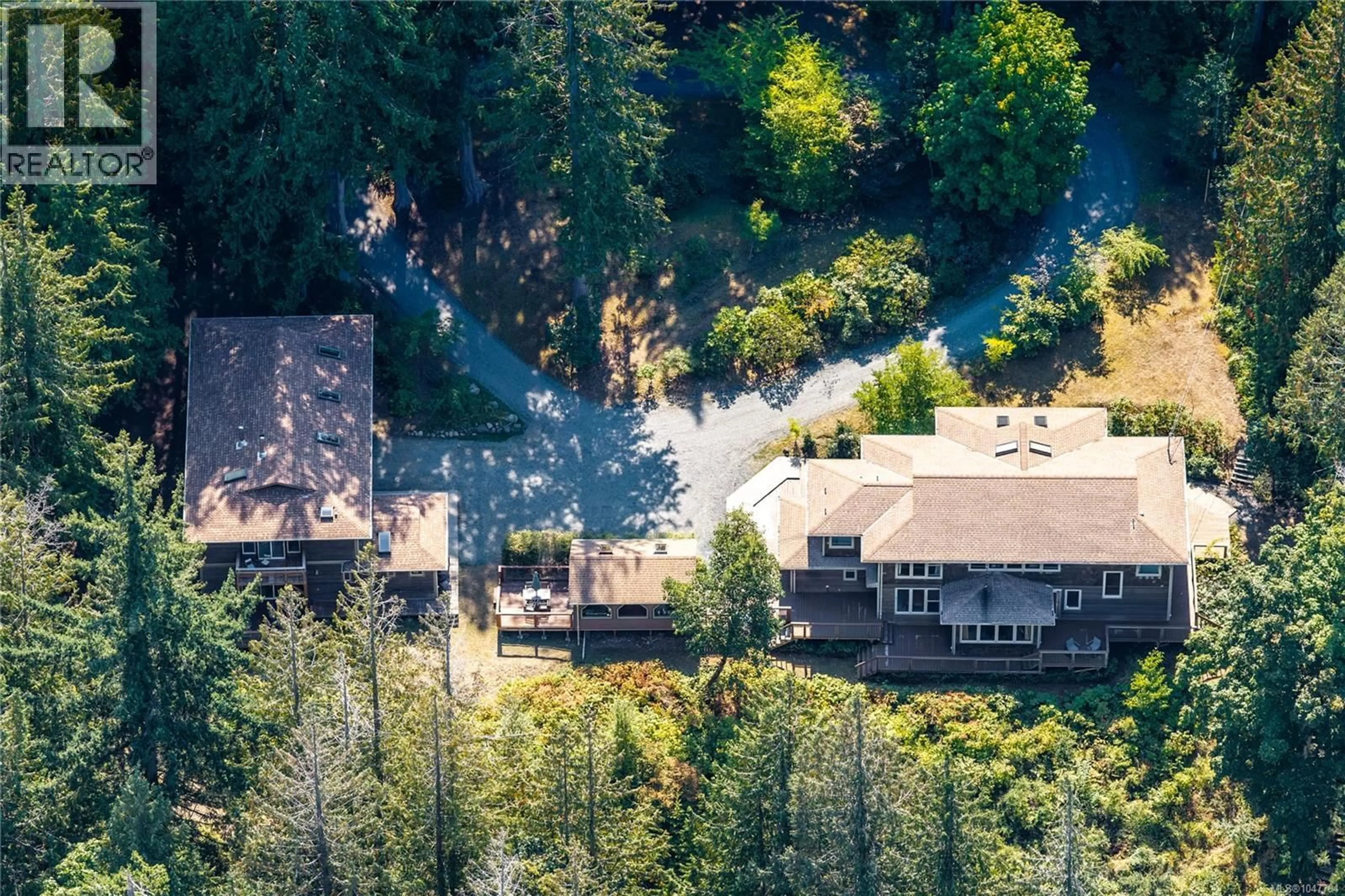 A pic from outside/outdoor area/front of a property/back of a property/a pic from drone, forest/trees view for 2185 WIDGEON ROAD, Qualicum Beach British Columbia V9K1Y8