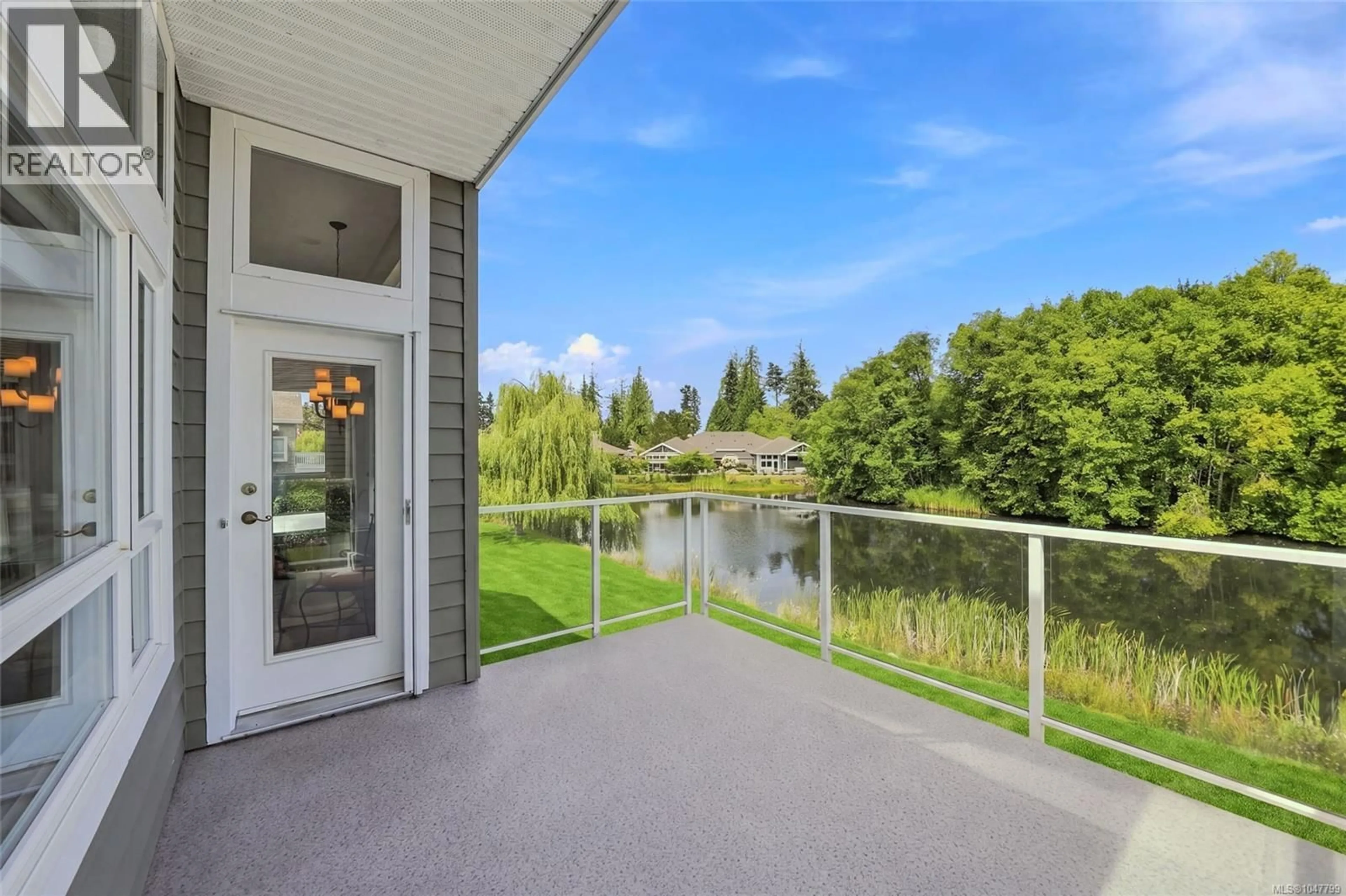 Patio, water/lake/river/ocean view for 1391 SATURNA DRIVE, Parksville British Columbia V9P2Y1