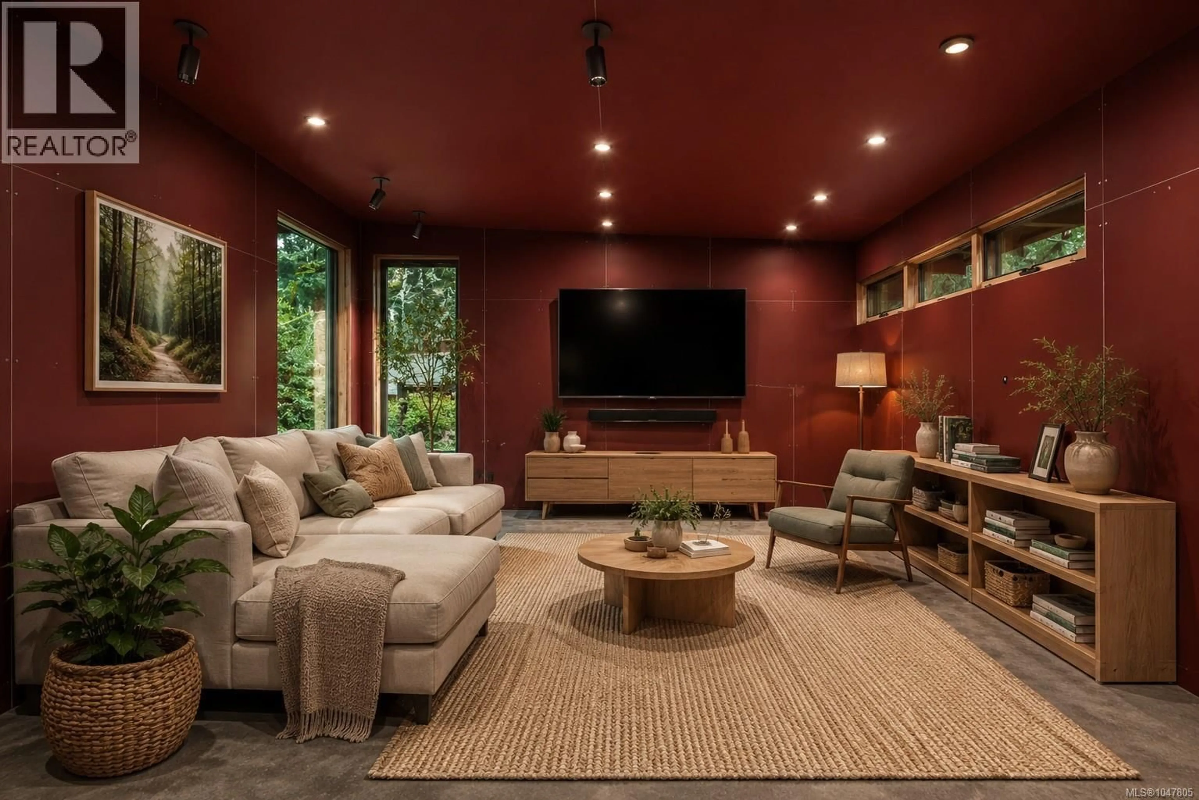 Living room with furniture, unknown for 4513 EDGEWOOD PLACE, Saanich British Columbia V8X2N8