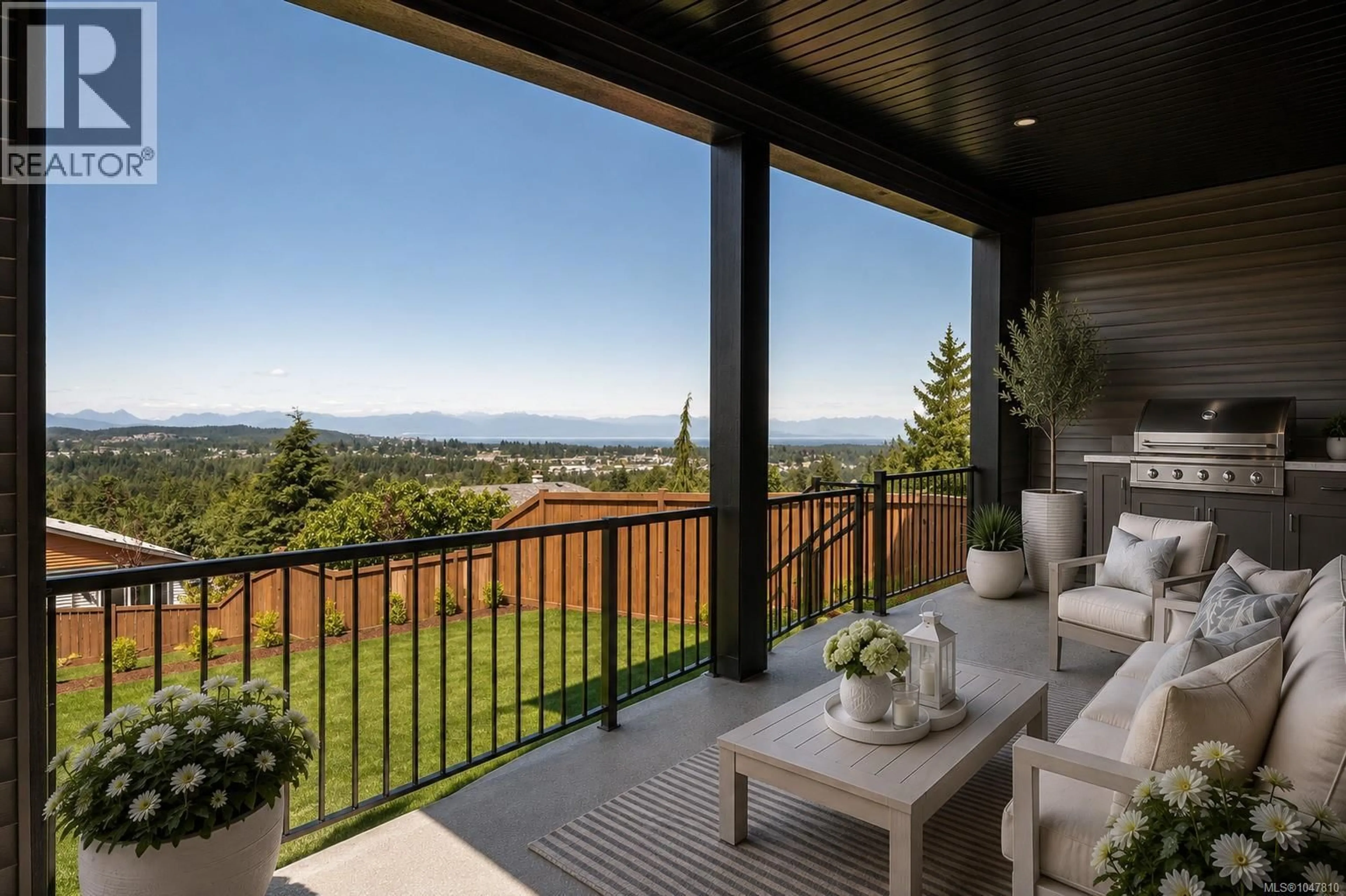 Patio, mountain view for 101 - 2302 ARBOT ROAD, Nanaimo British Columbia V9R6S8