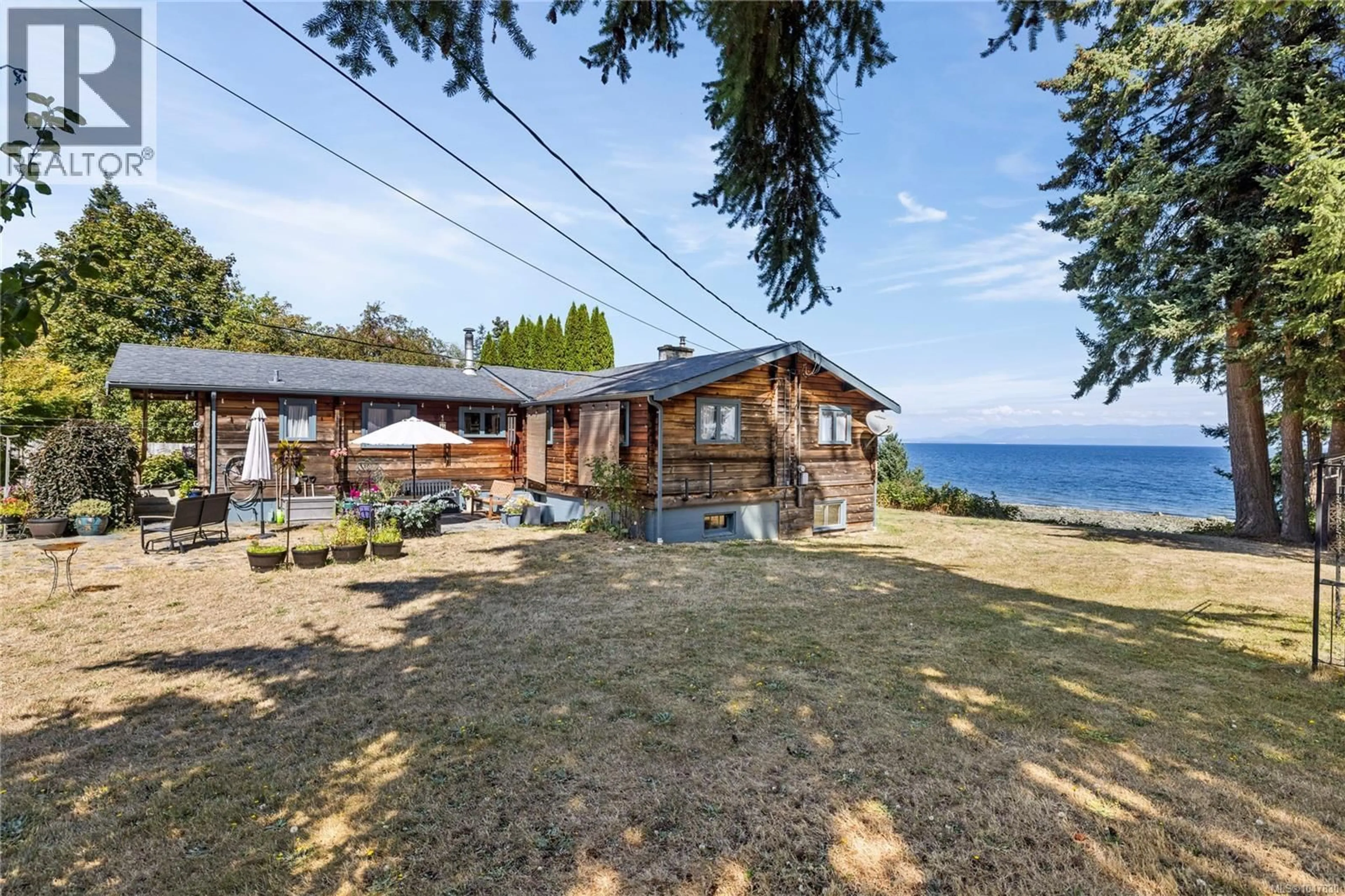 Patio, water/lake/river/ocean view for 2310 SEABANK ROAD, Courtenay British Columbia V9J1Y2