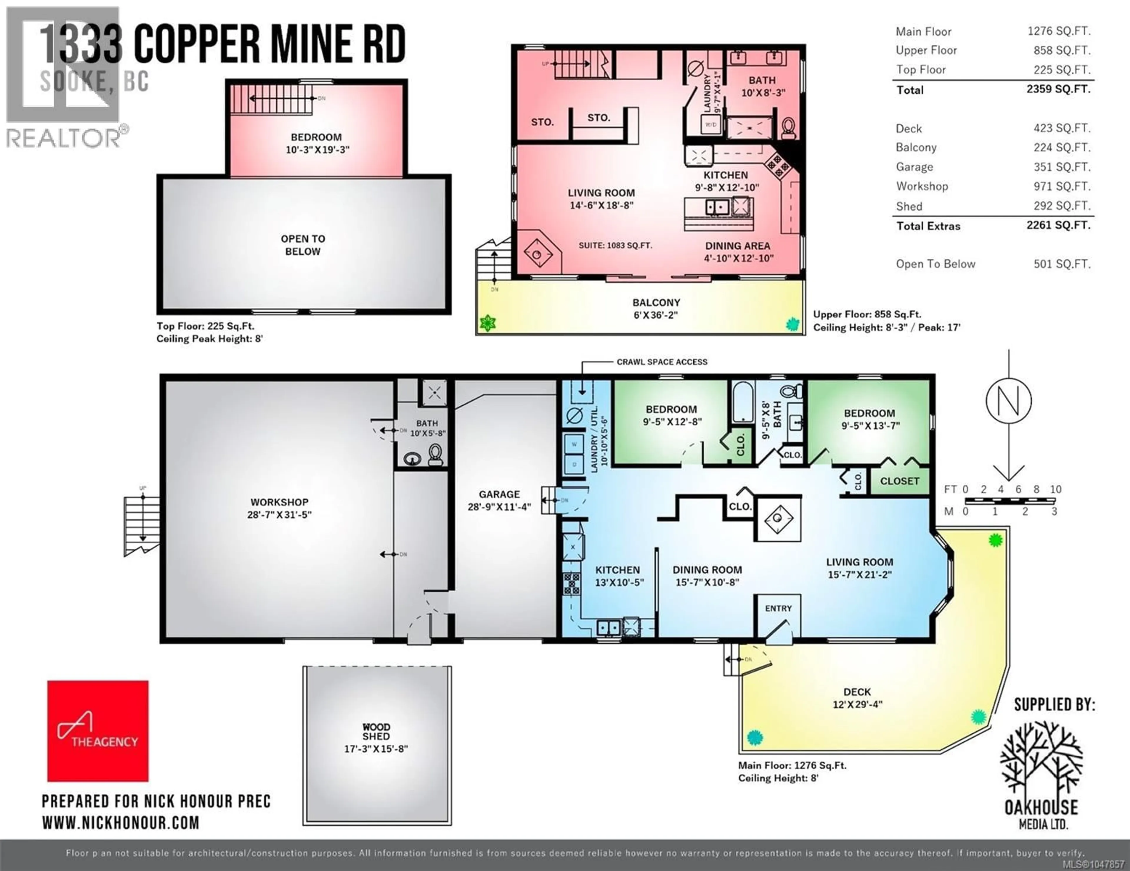 Floor plan for 1333 COPPER MINE ROAD, Sooke British Columbia V9Z1B2