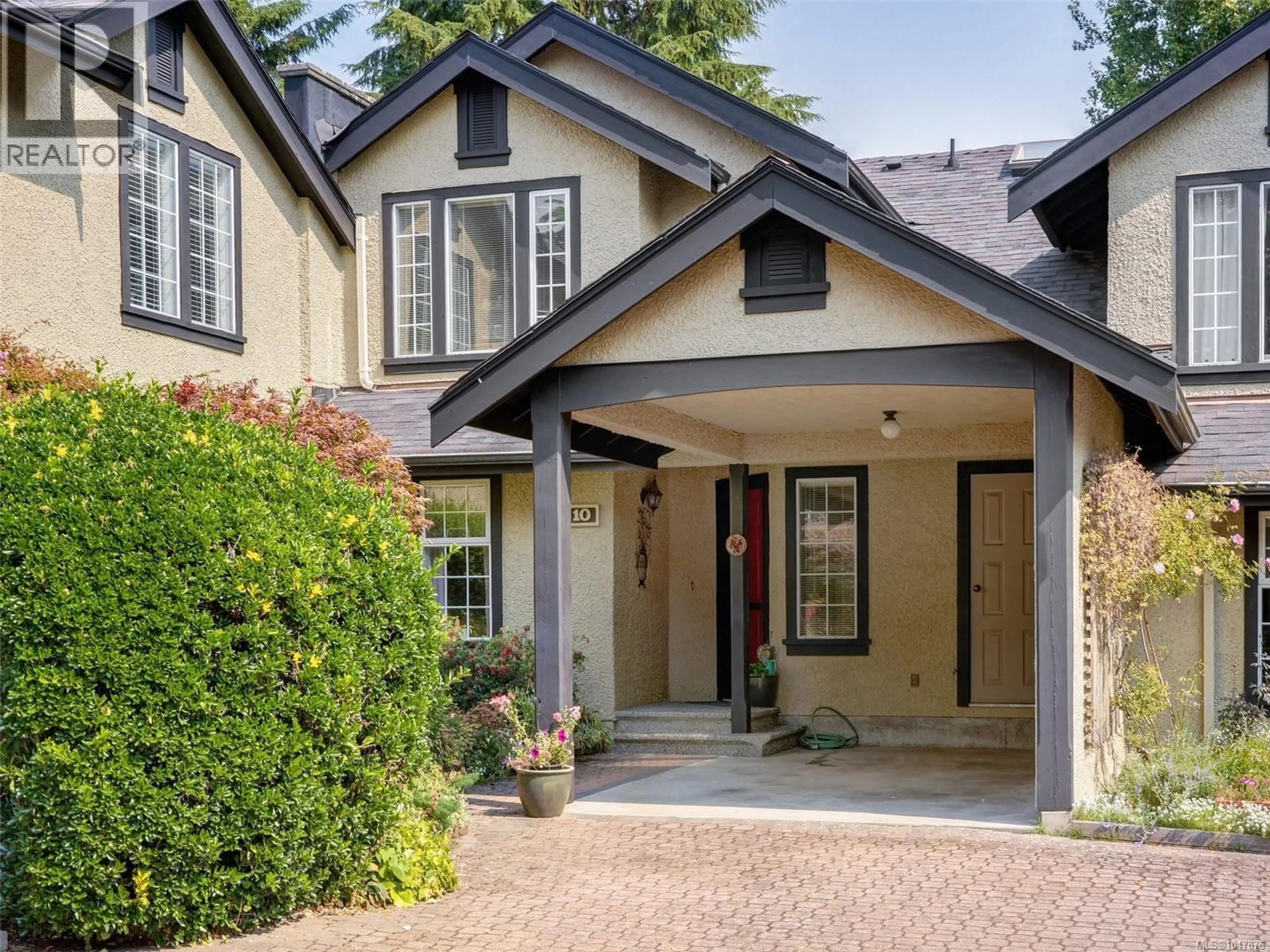 Home with brick exterior material, street for 10 - 2566 PENRHYN STREET, Saanich British Columbia V8B1G1