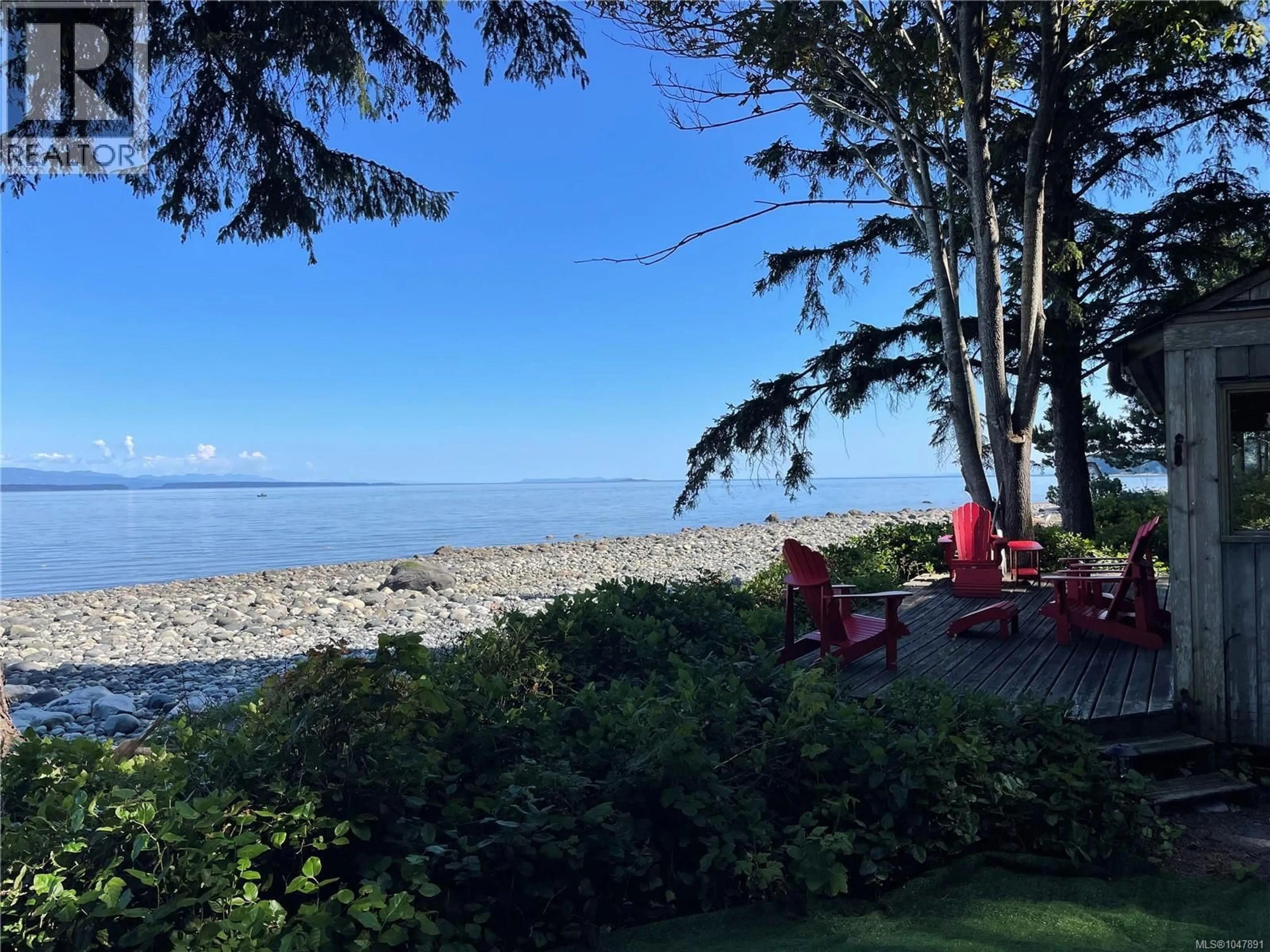 A pic from outside/outdoor area/front of a property/back of a property/a pic from drone, water/lake/river/ocean view for 628 WA WA KIE ROAD, Quadra Island British Columbia V0P0A8