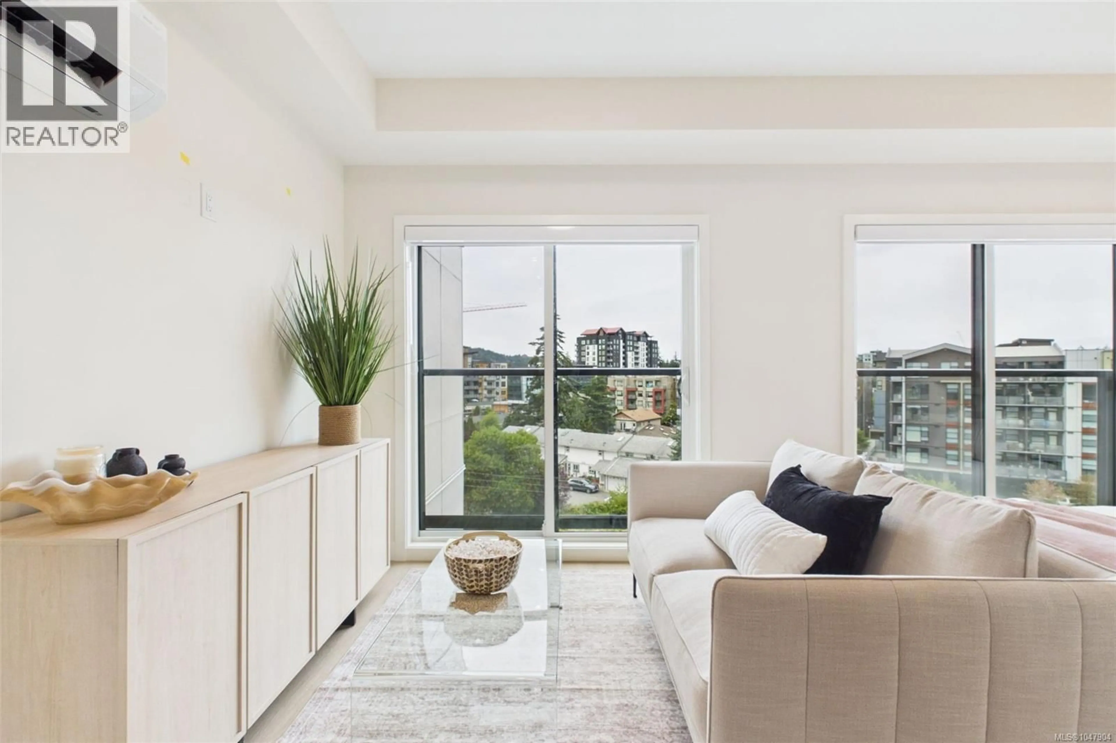 Living room with furniture, unknown for 304 - 777 STATION AVENUE, Langford British Columbia V9B7K5