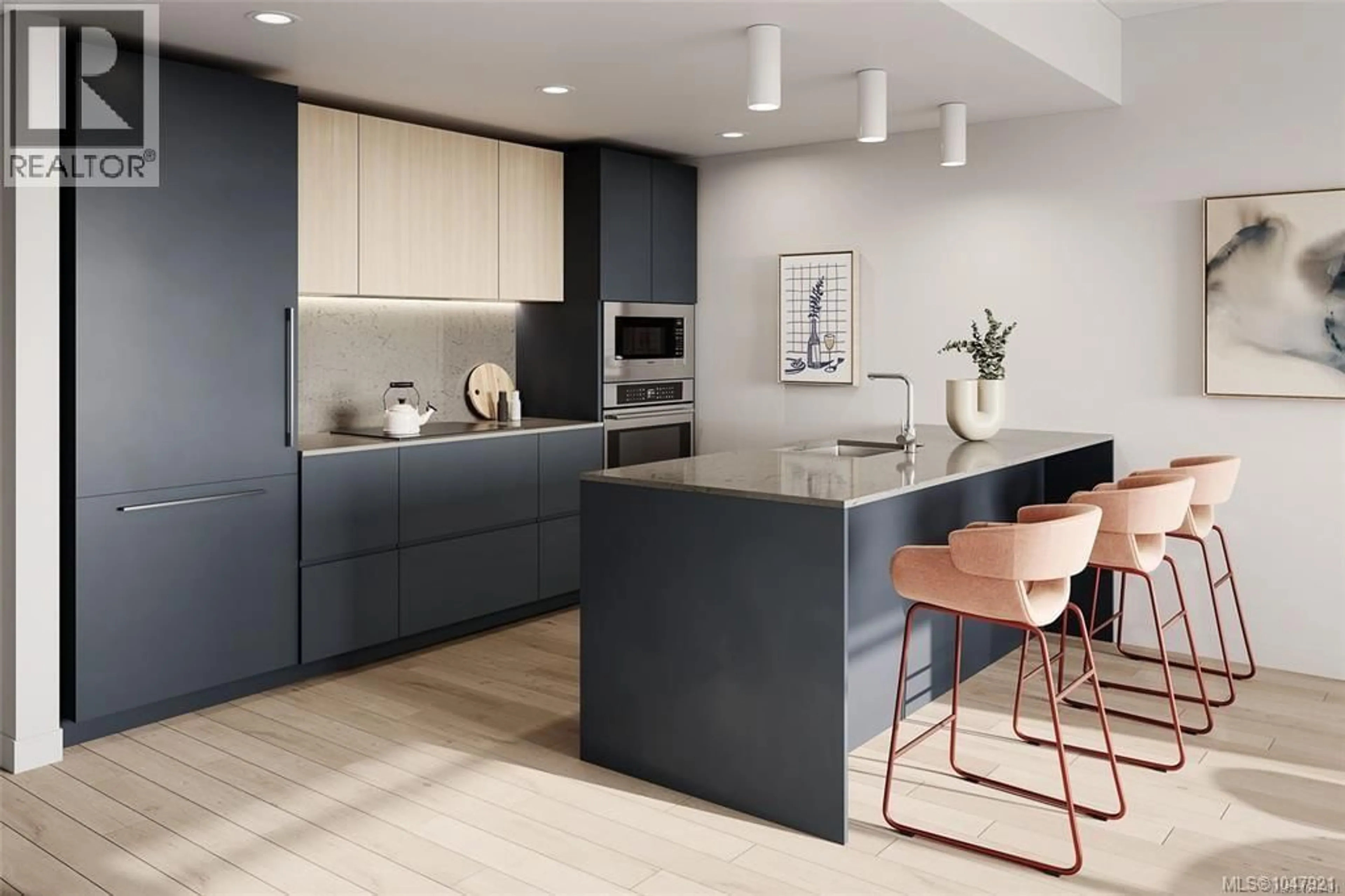 Contemporary kitchen, unknown for 604 - 3550 SEABLUFF CRESCENT, Colwood British Columbia V9C0P7