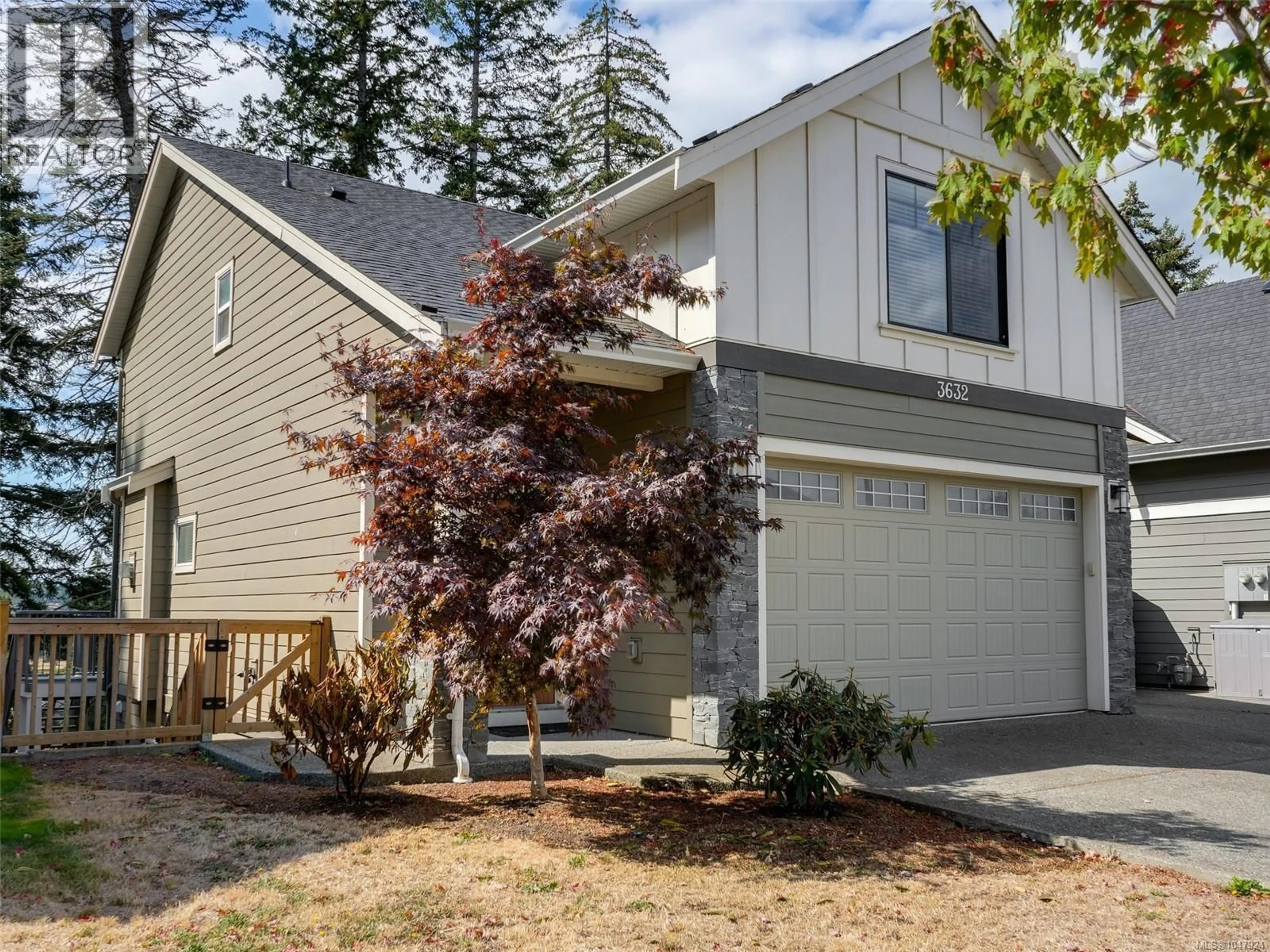 Home with vinyl exterior material, street for 3632 HONEYCRISP AVENUE, Langford British Columbia V9C0N5