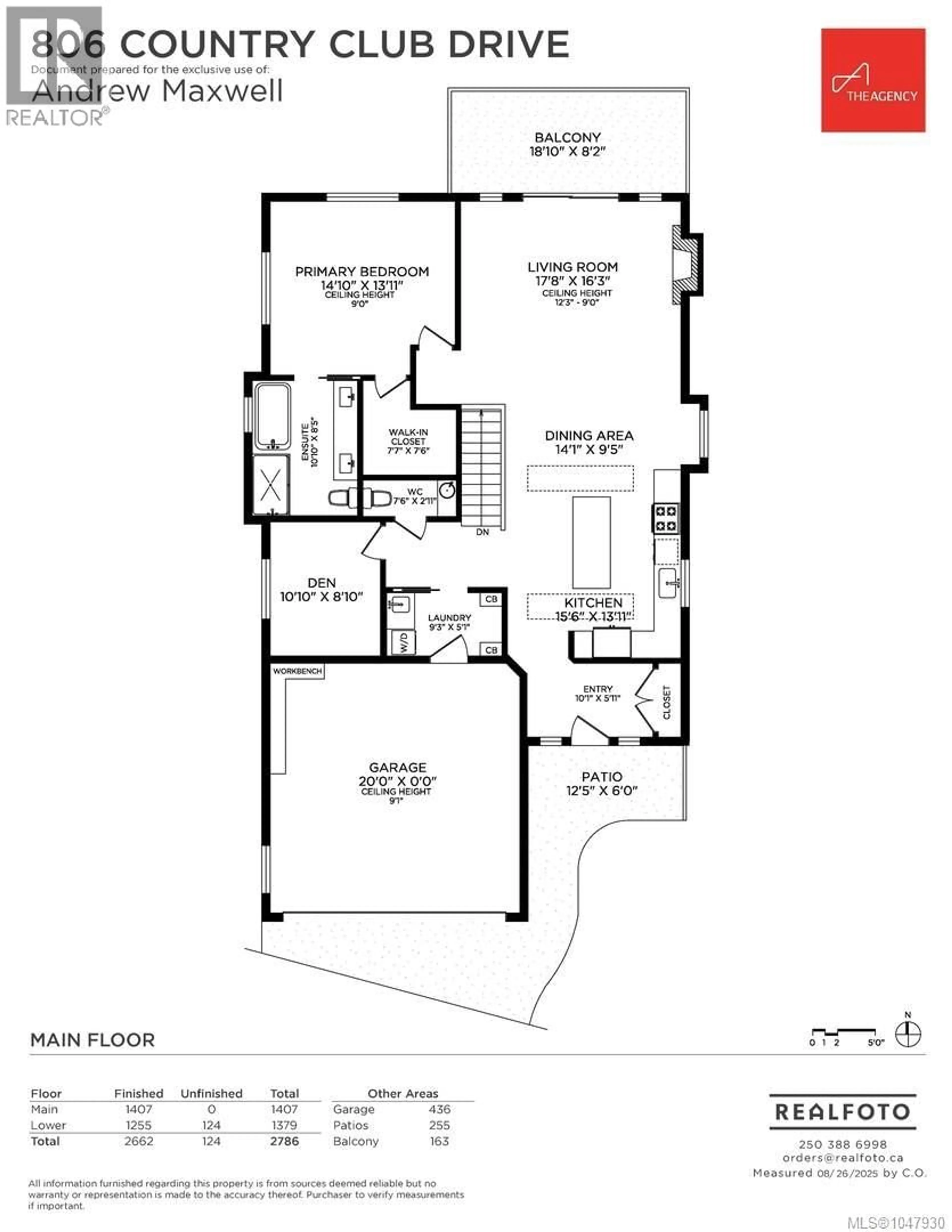 Floor plan for 806 COUNTRY CLUB DRIVE, Cobble Hill British Columbia V8H0K8