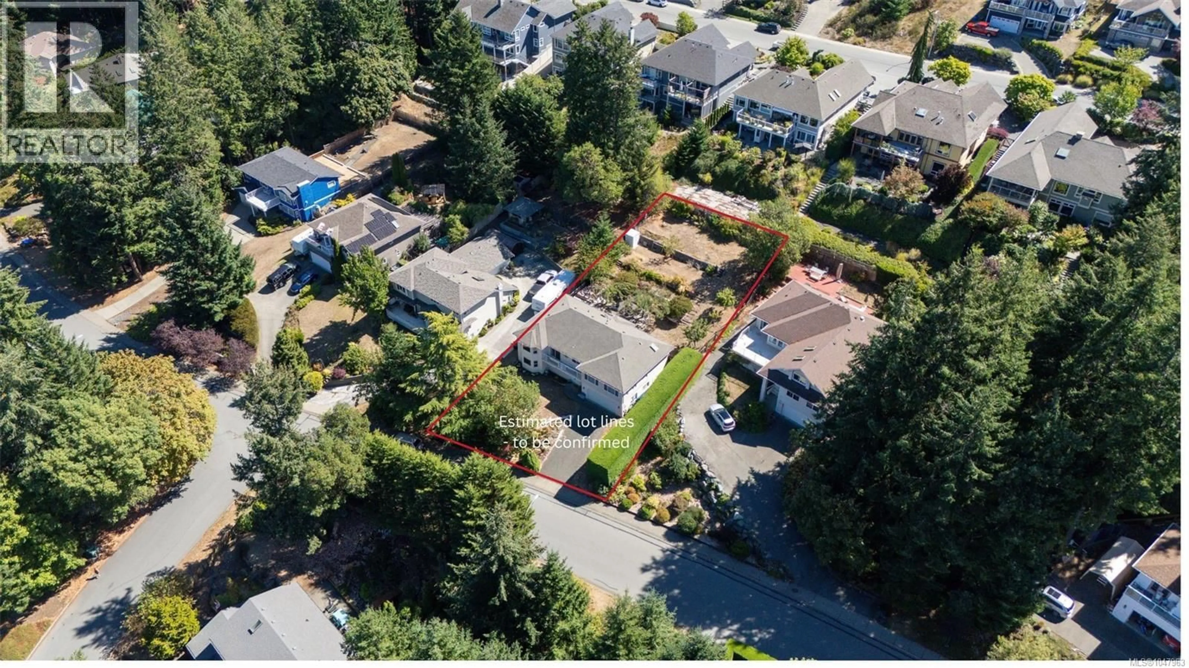 A pic from outside/outdoor area/front of a property/back of a property/a pic from drone, street for 6000 CHIPPEWA ROAD, Duncan British Columbia V9L5P3