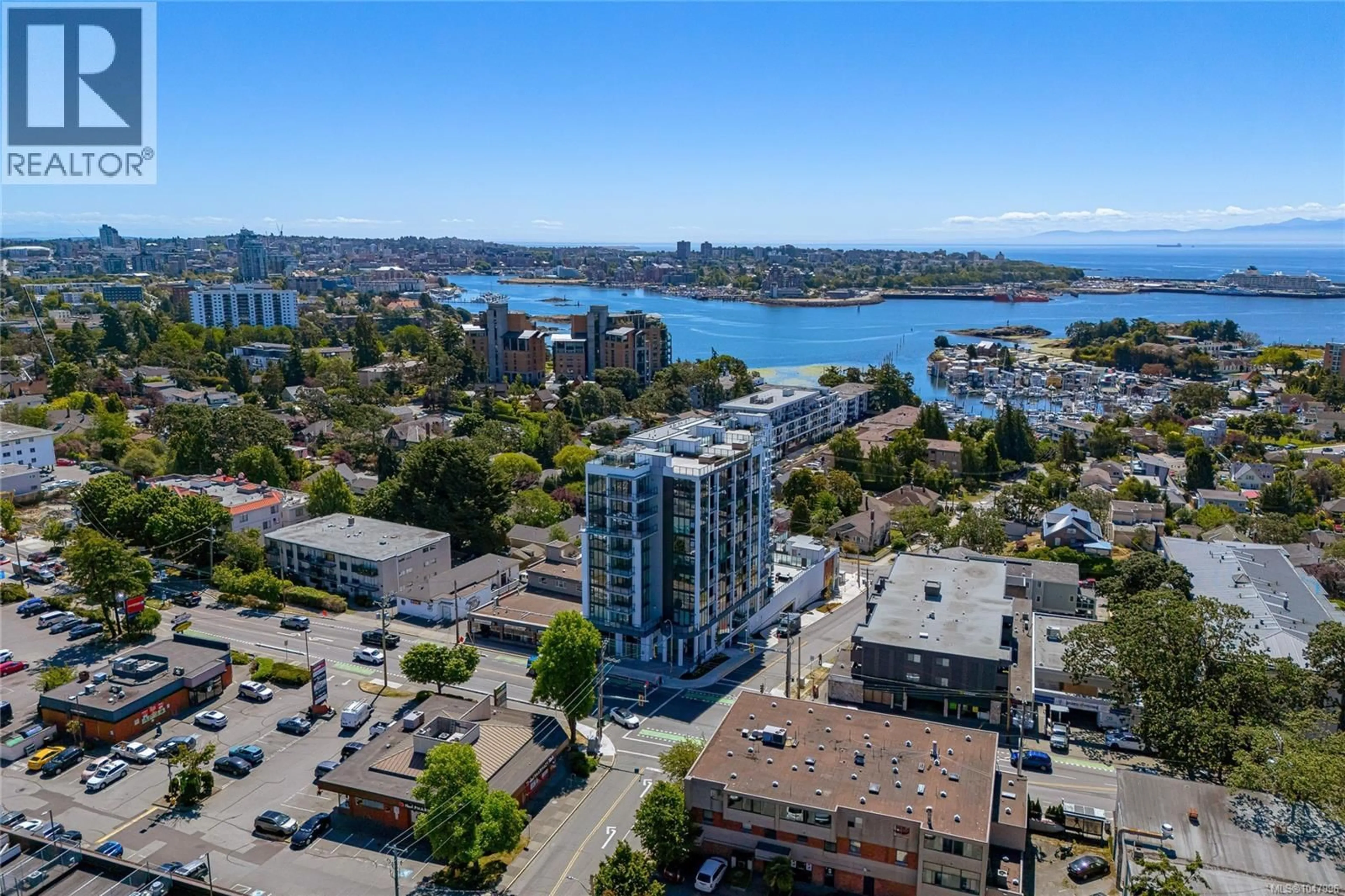 A pic from outside/outdoor area/front of a property/back of a property/a pic from drone, unknown for 301 - 899 ESQUIMALT STREET, Esquimalt British Columbia V9A0L7