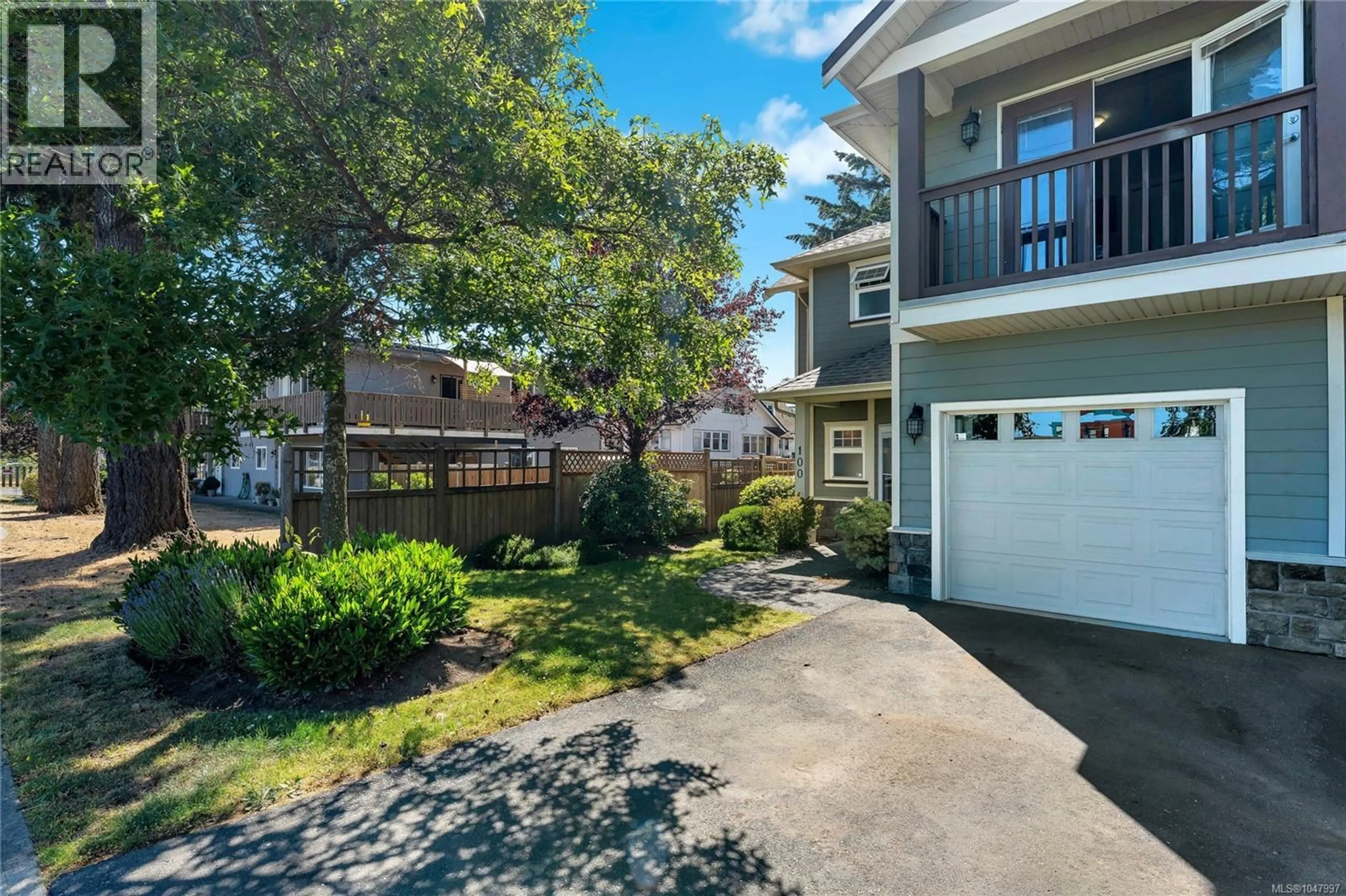A pic from outside/outdoor area/front of a property/back of a property/a pic from drone, street for 100 - 2744 MATSON ROAD, Langford British Columbia V9B6W1