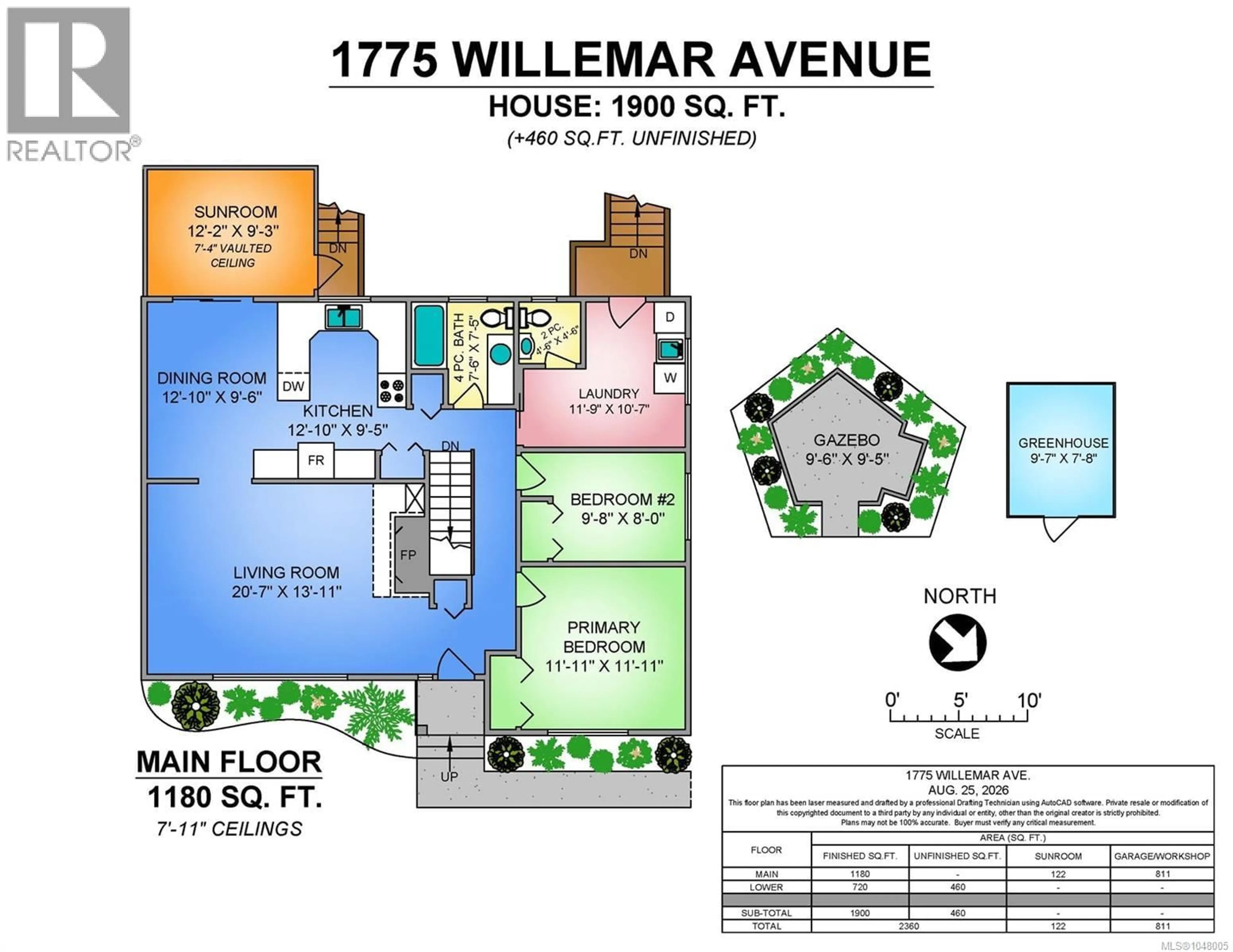 Floor plan for 1775 WILLEMAR AVENUE, Courtenay British Columbia V9N3M5