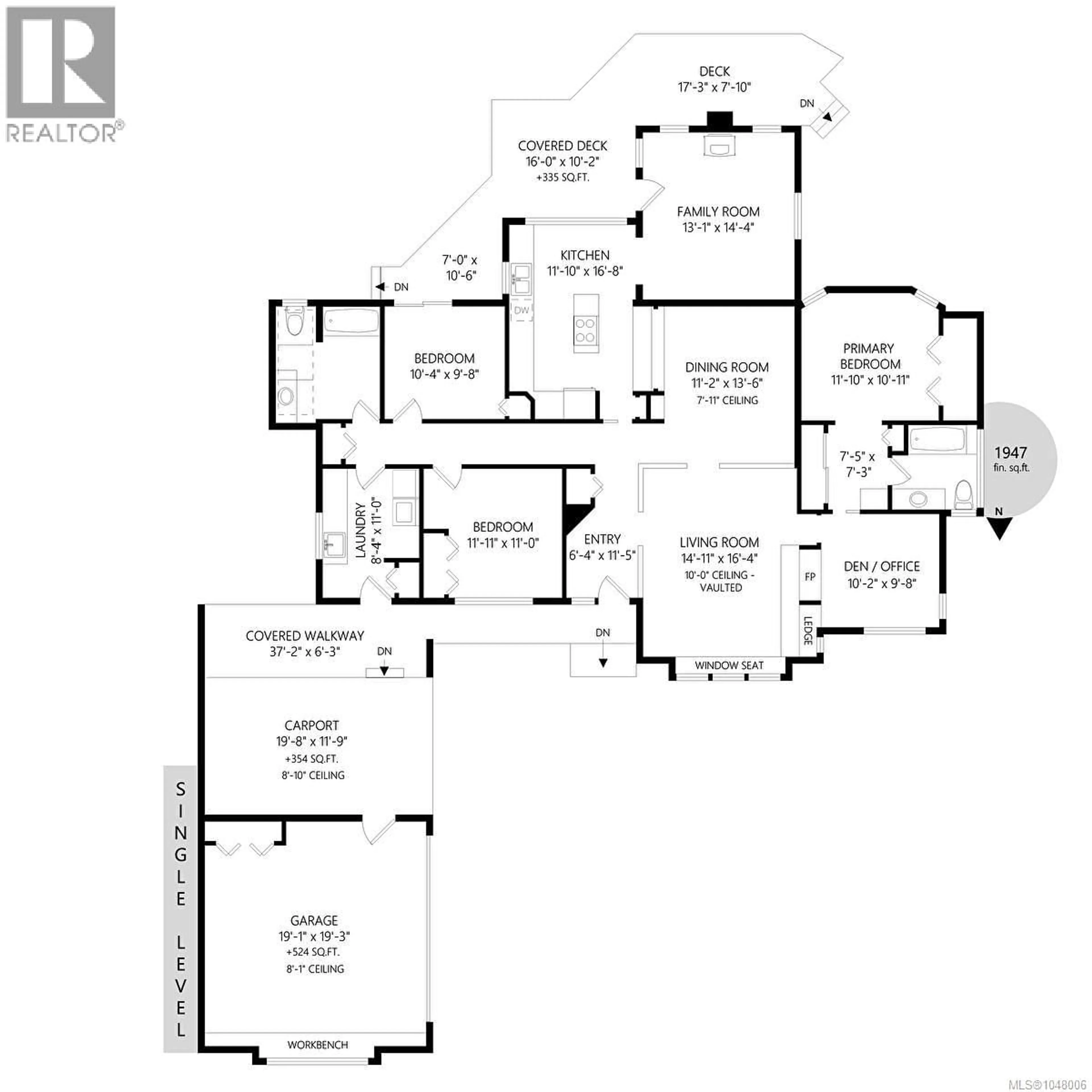 Floor plan for 2526 ISLAND HIGHWAY WEST, Qualicum Beach British Columbia V9K1B5