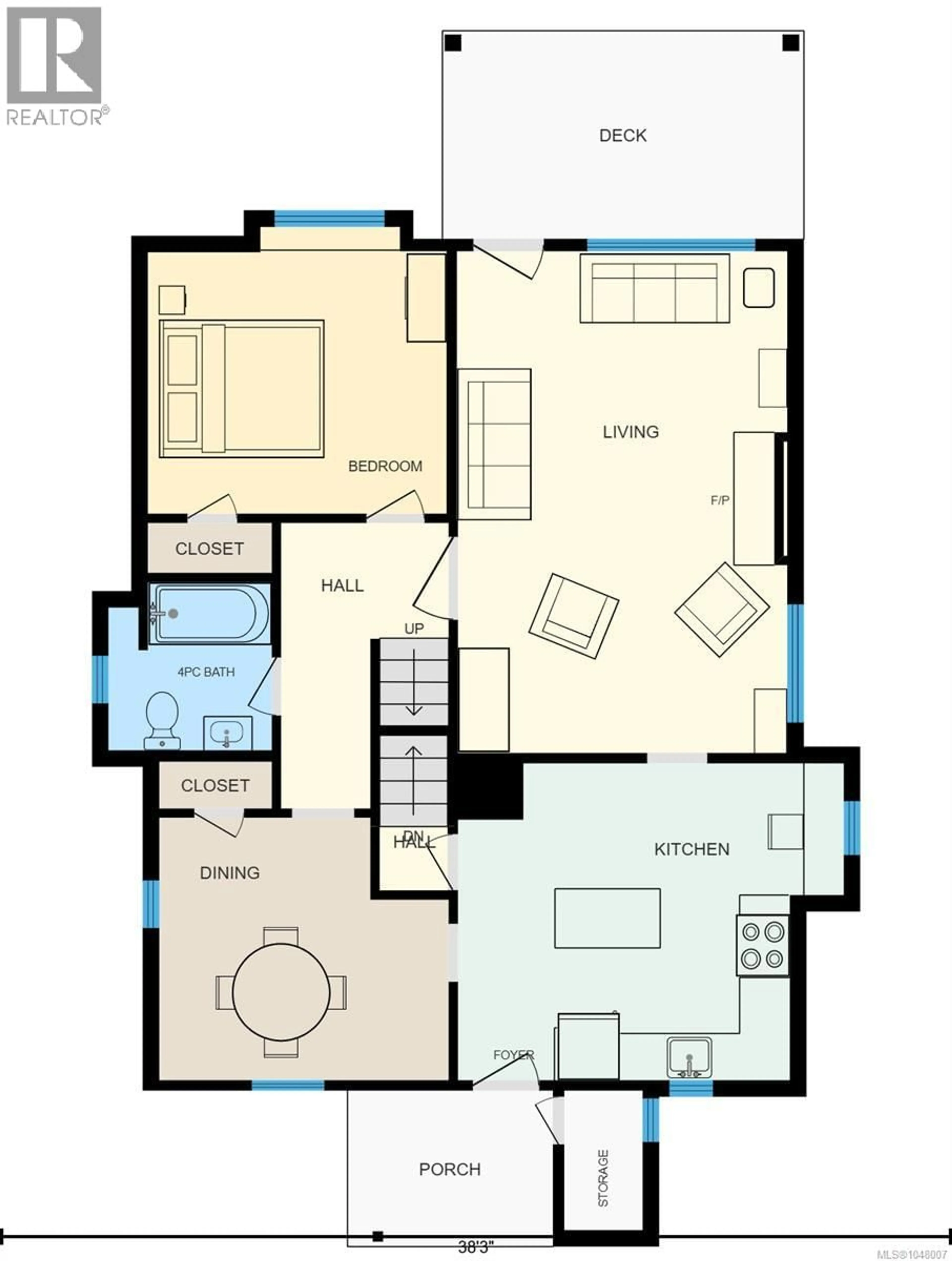 Floor plan for 307 3RD STREET, Courtenay British Columbia V9N1E3