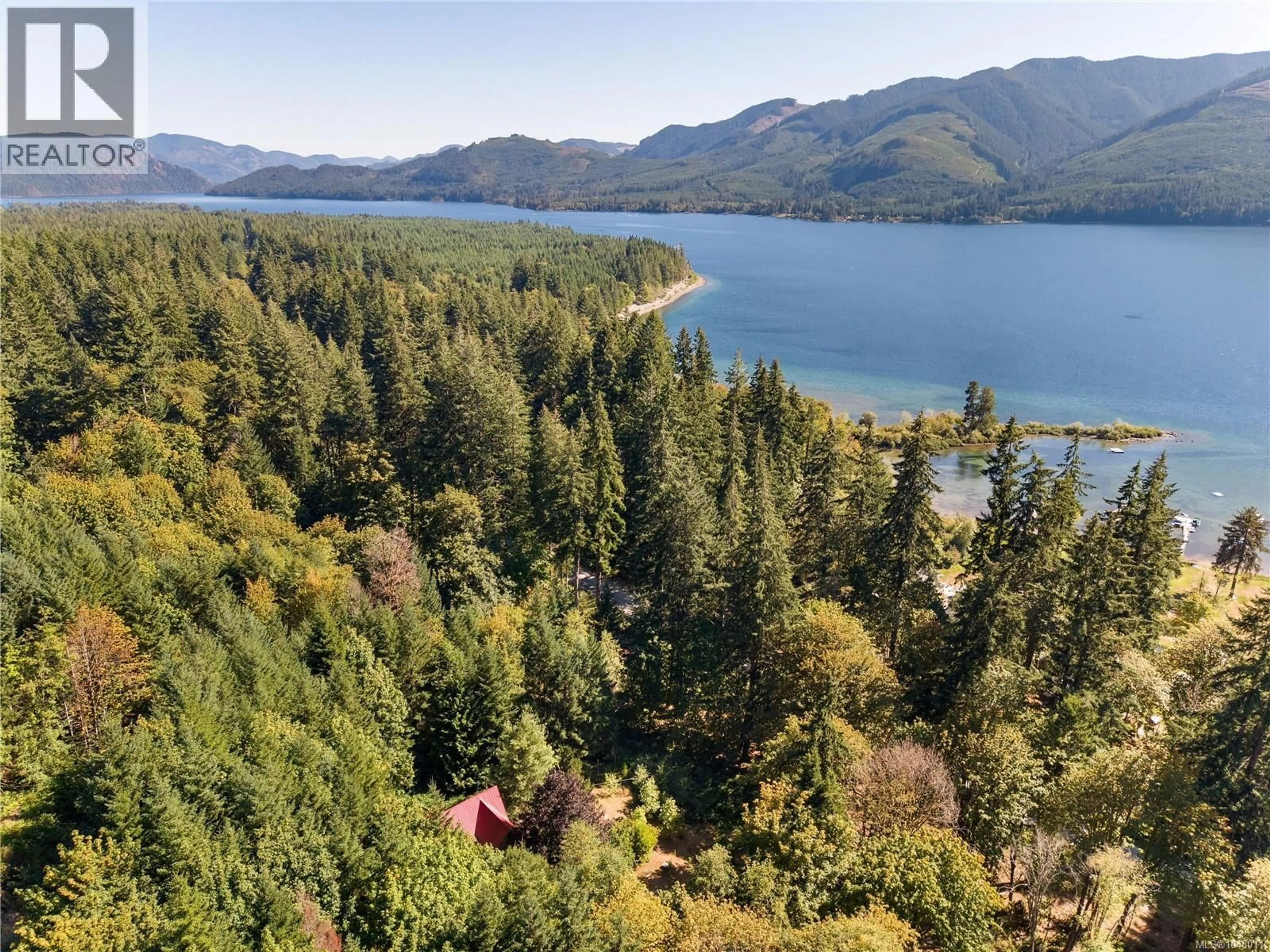 A pic from outside/outdoor area/front of a property/back of a property/a pic from drone, water/lake/river/ocean view for 11391 YOUBOU ROAD, Youbou British Columbia V0R3E1