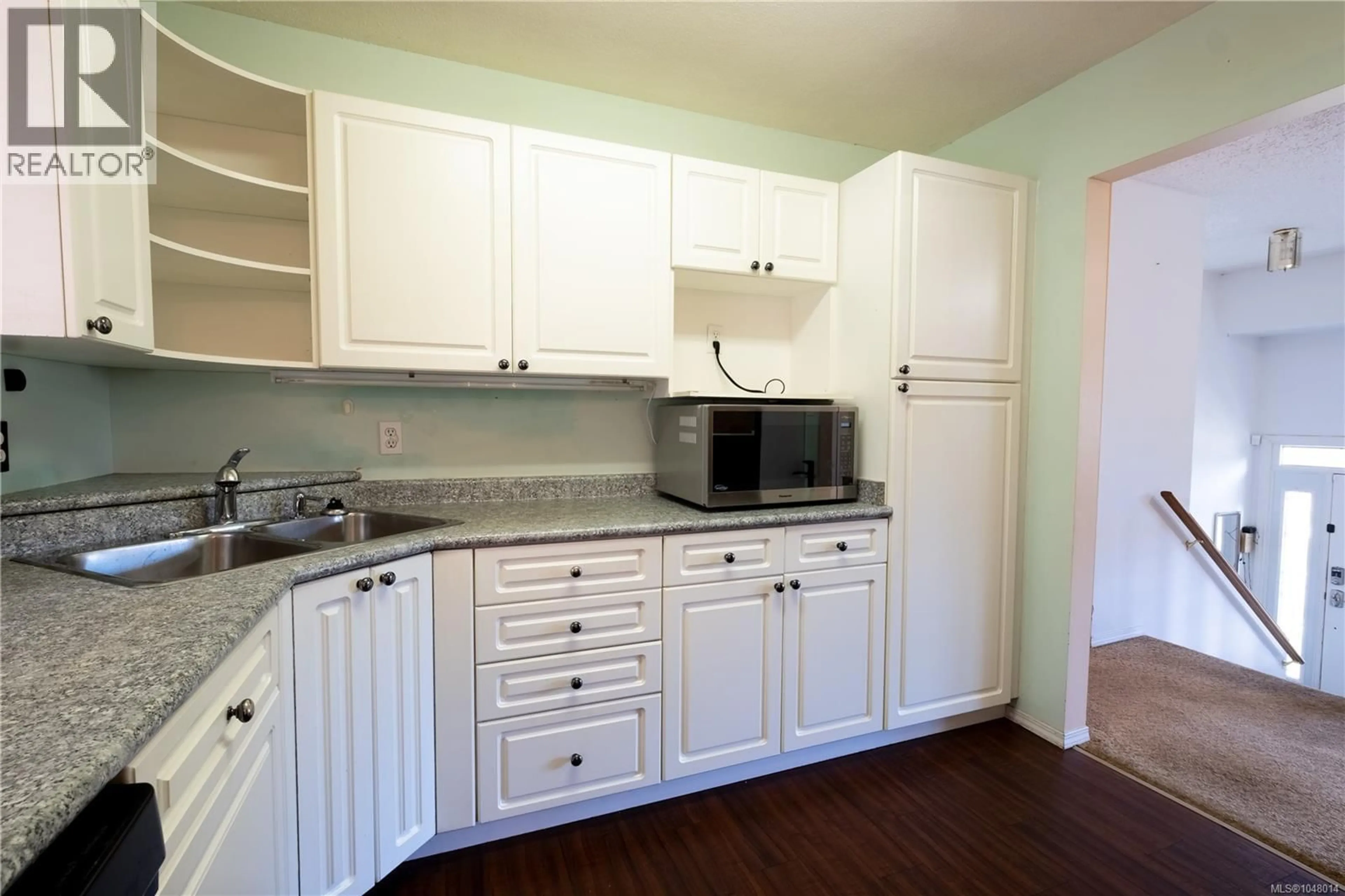 Standard kitchen, wood/laminate floor for 259 DENMAN STREET, Comox British Columbia V9M3B5