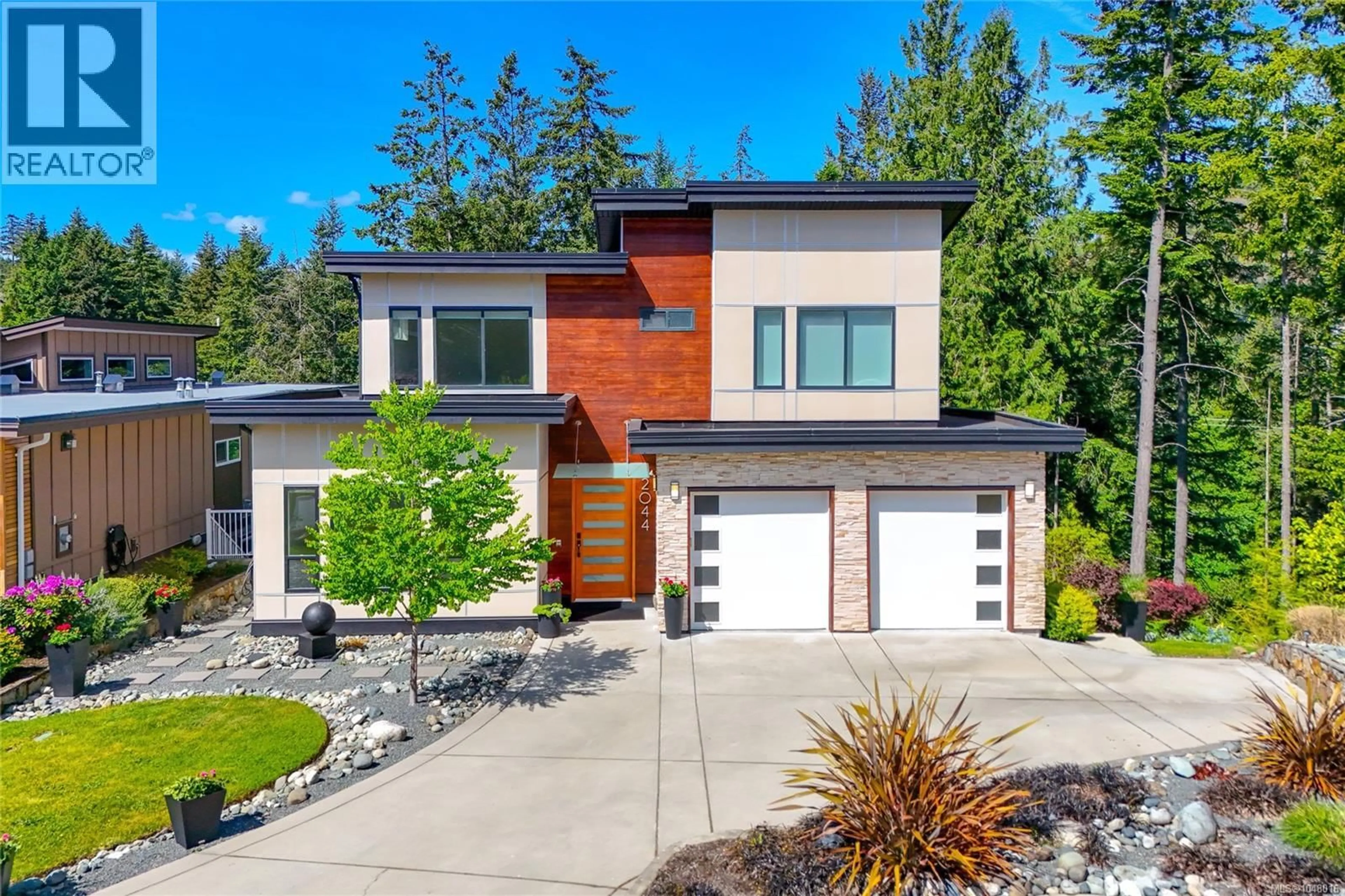 Home with brick exterior material, street for 2044 RIVERS CROSSING, Highlands British Columbia V9B0S6