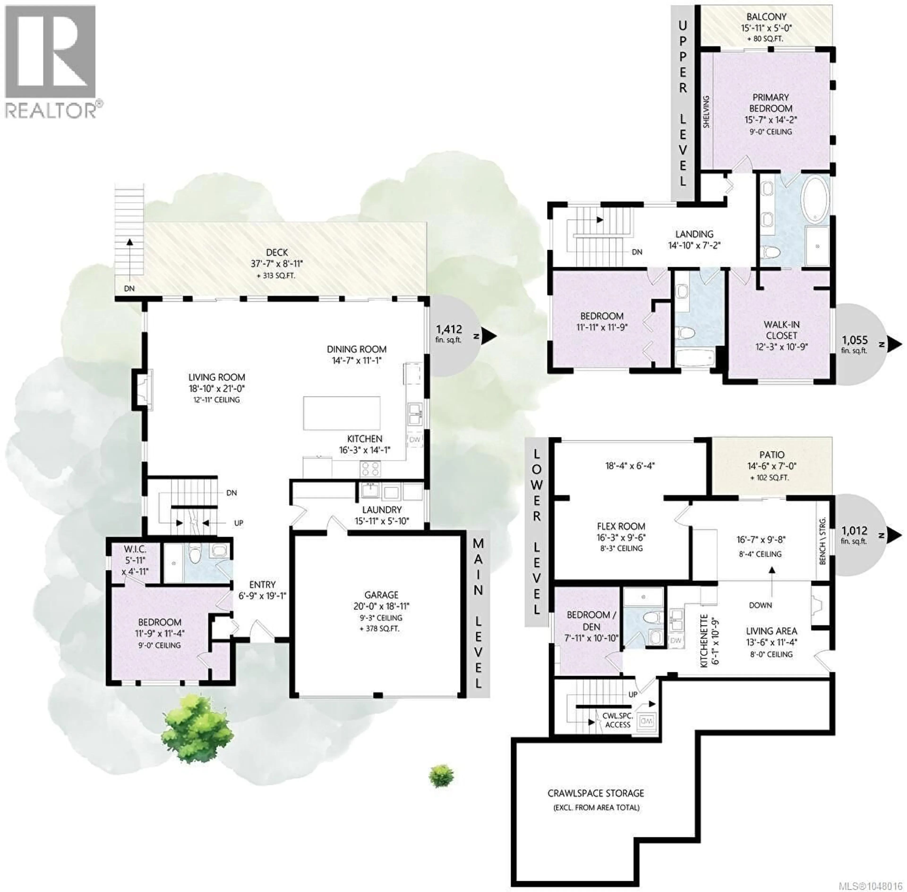 Floor plan for 2044 RIVERS CROSSING, Highlands British Columbia V9B0S6