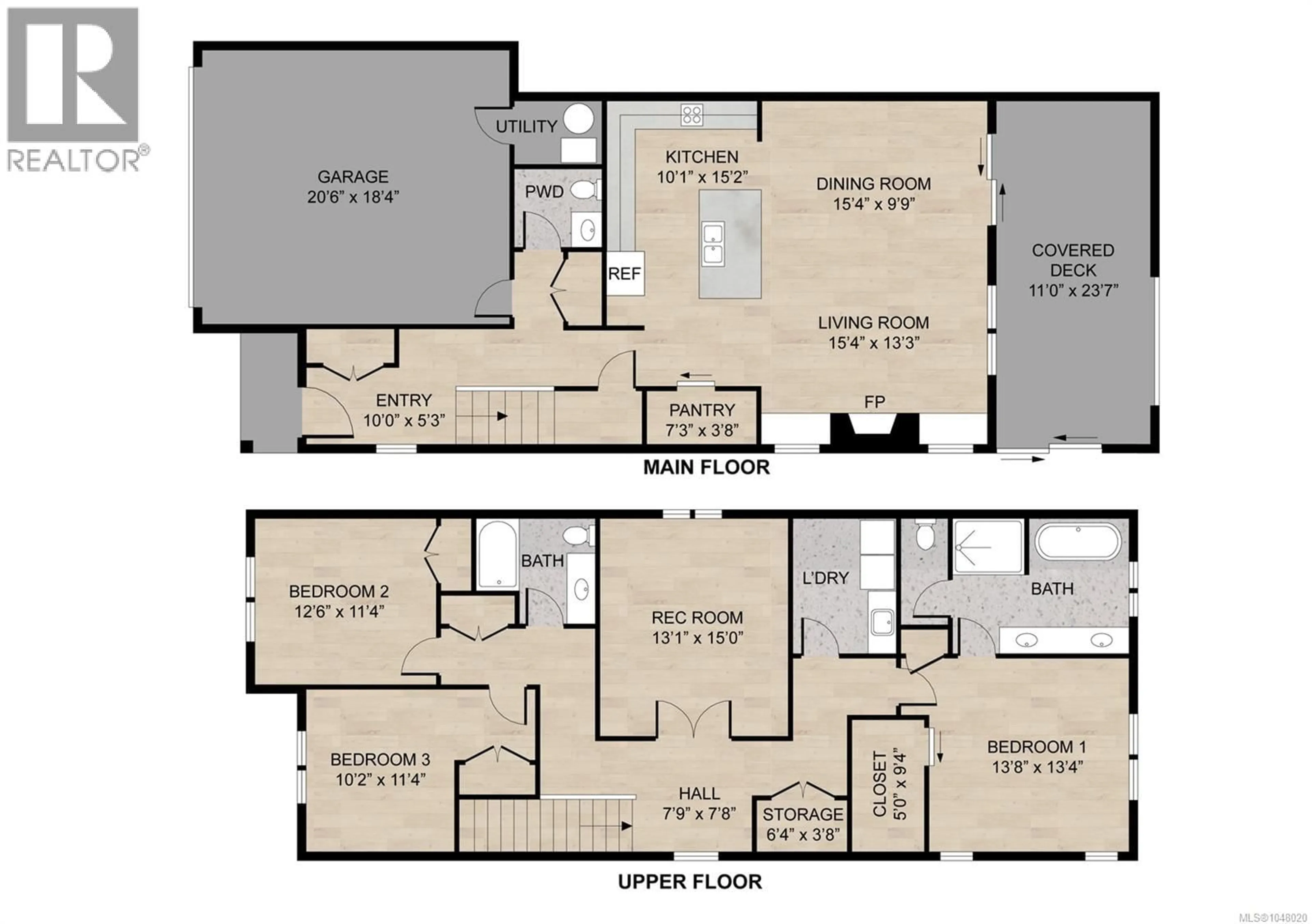Floor plan for 102 - 2302 ARBOT ROAD, Nanaimo British Columbia V9R6S8