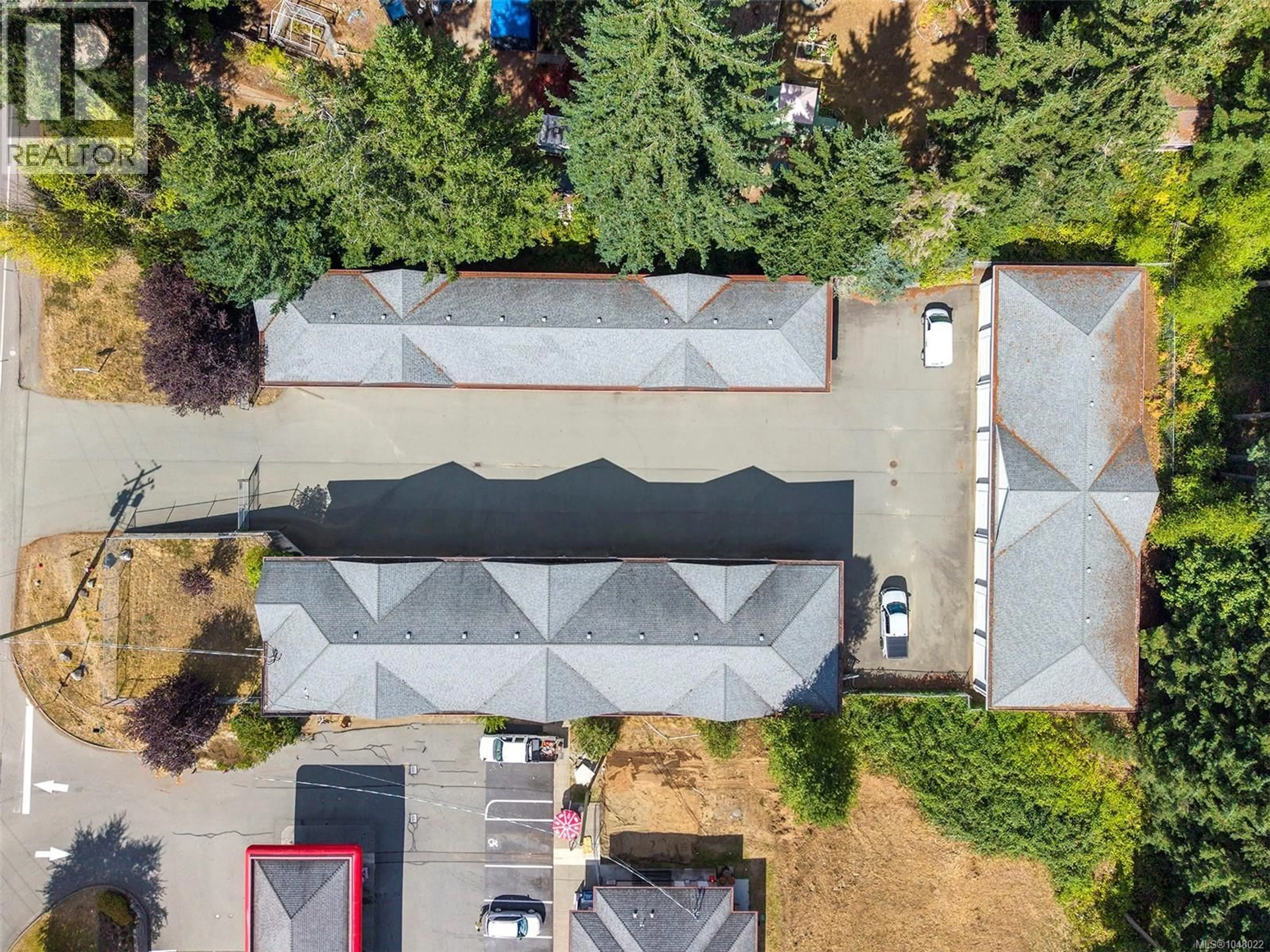 A pic from outside/outdoor area/front of a property/back of a property/a pic from drone, street for 8 - 1730 ANDERTON ROAD, Comox British Columbia V9M4B1
