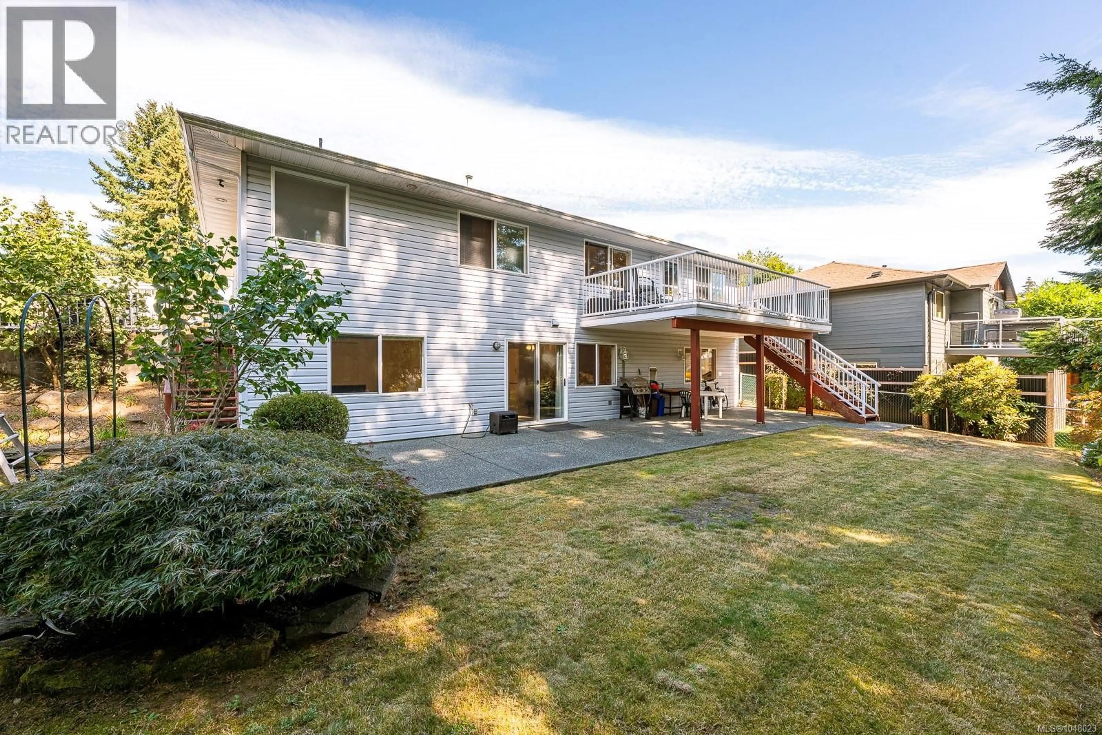Patio, mountain view for 1435 SITKA AVENUE, Courtenay British Columbia V9N8W8