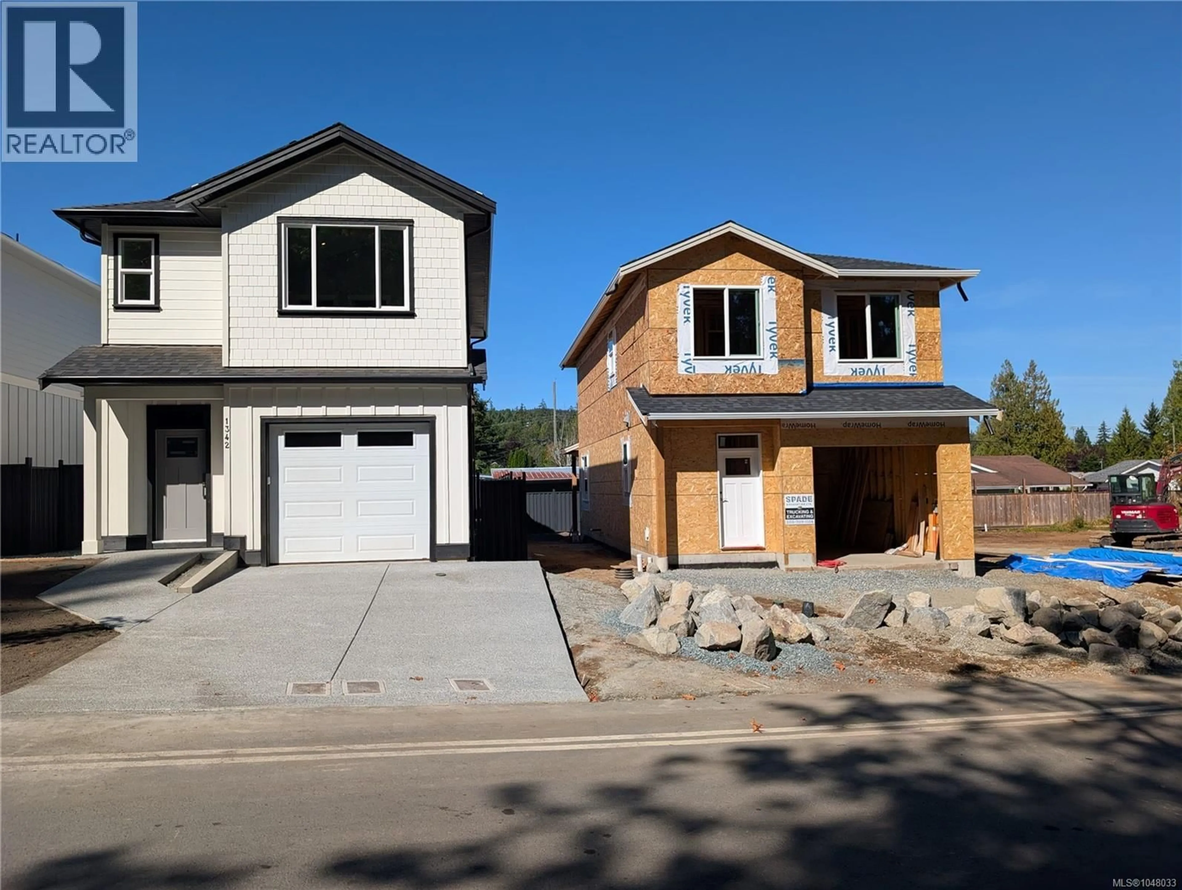 Home with brick exterior material, street for 1348 MCKINLEY ROAD, Ladysmith British Columbia V9G1R2