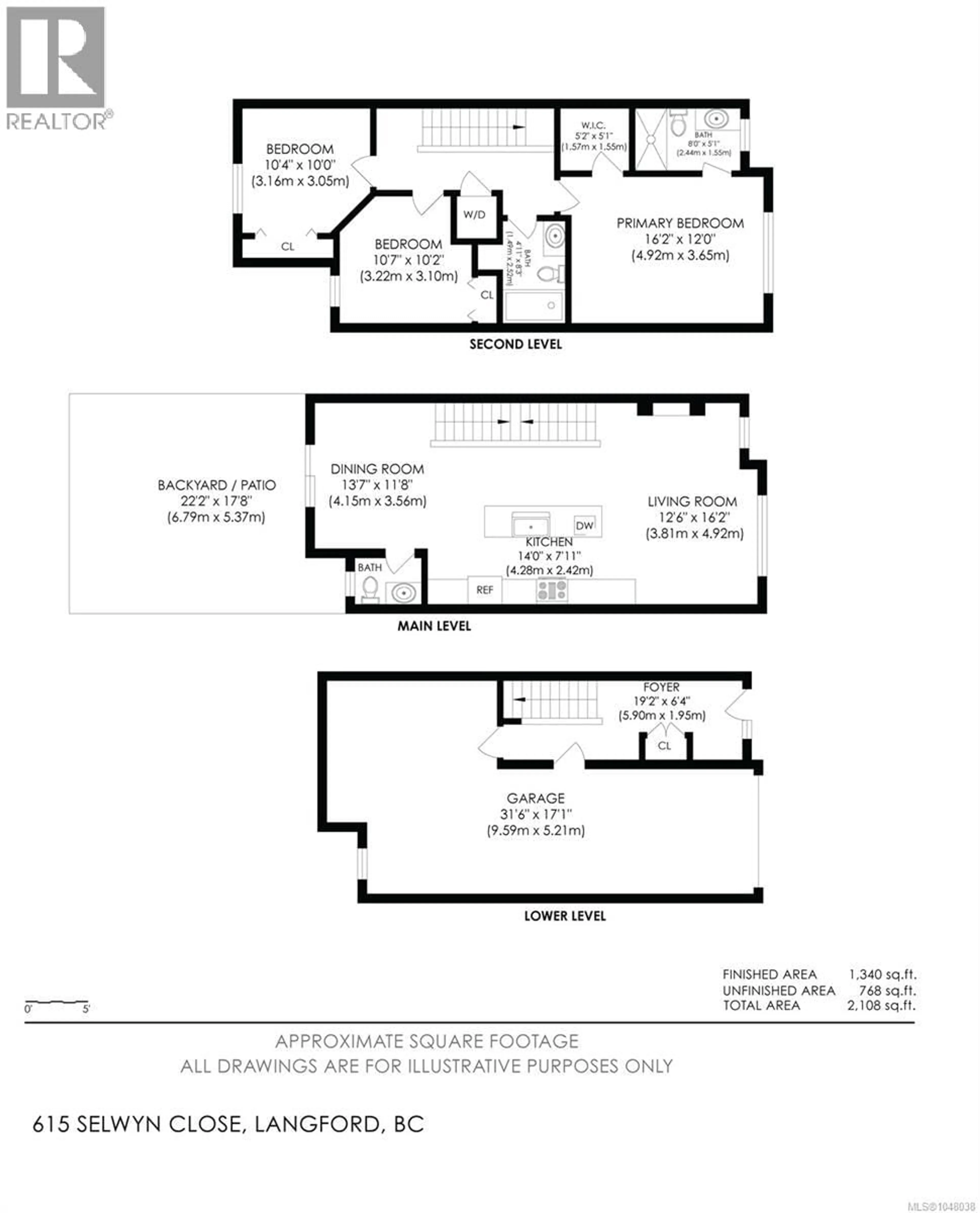 Floor plan for 615 SELWYN CLOSE, Langford British Columbia V9B0Z2