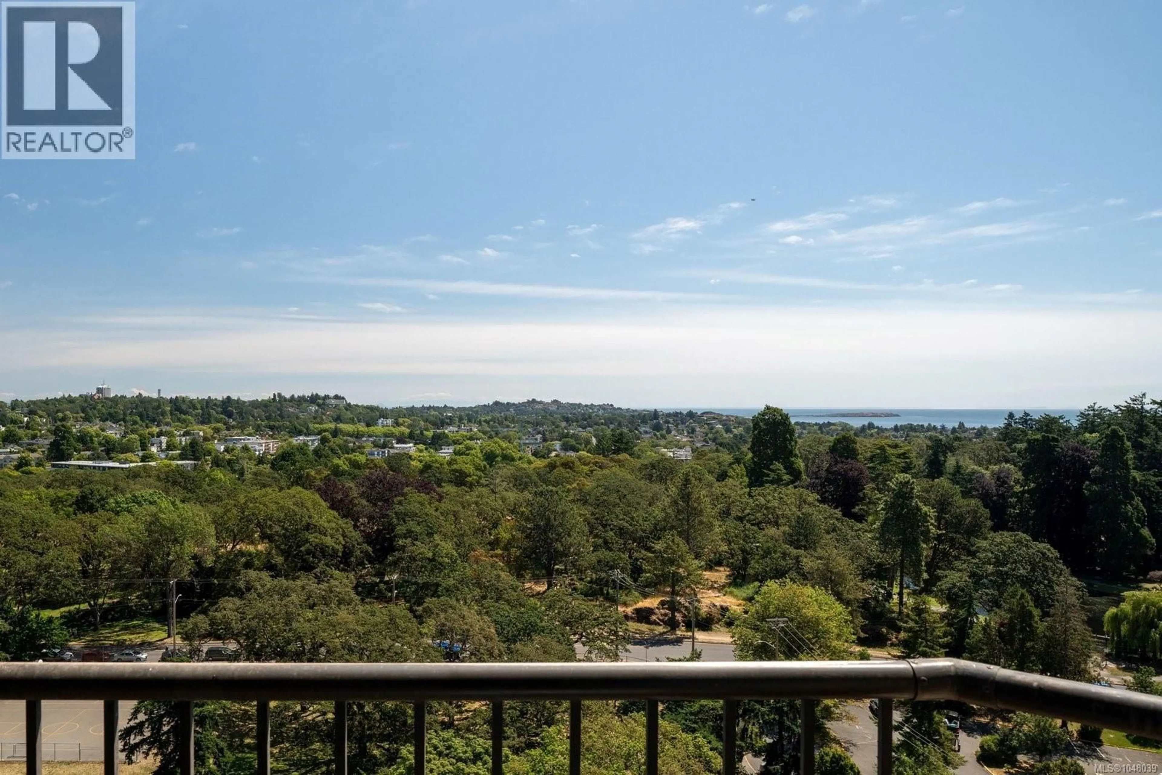 Balcony in the apartment, water/lake/river/ocean view for 1407 - 620 TORONTO STREET, Victoria British Columbia V8V1P7