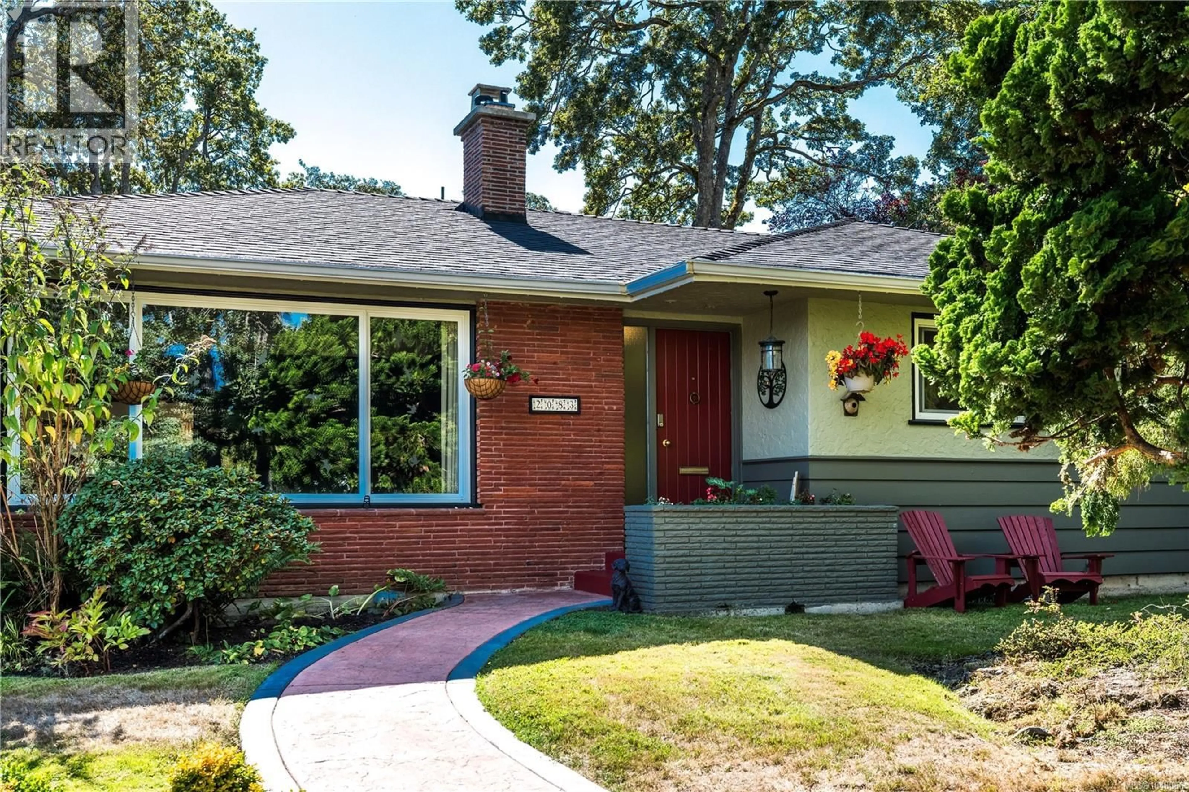 Home with brick exterior material, street for 2083 RENFREW ROAD, Oak Bay British Columbia V8P1S3