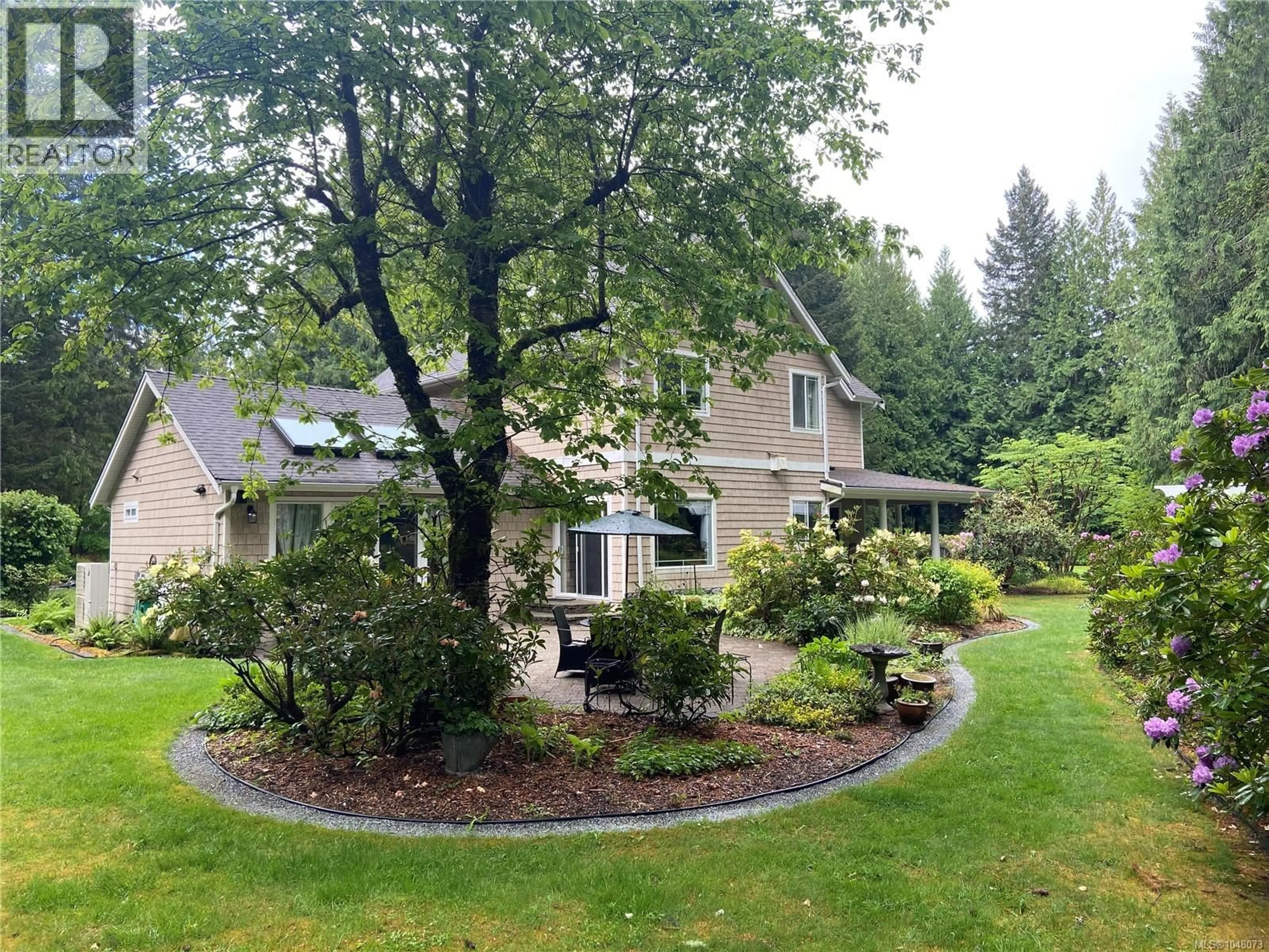 A pic from outside/outdoor area/front of a property/back of a property/a pic from drone, unknown for 1753 PEERLESS ROAD, Shawnigan Lake British Columbia V0R1L0