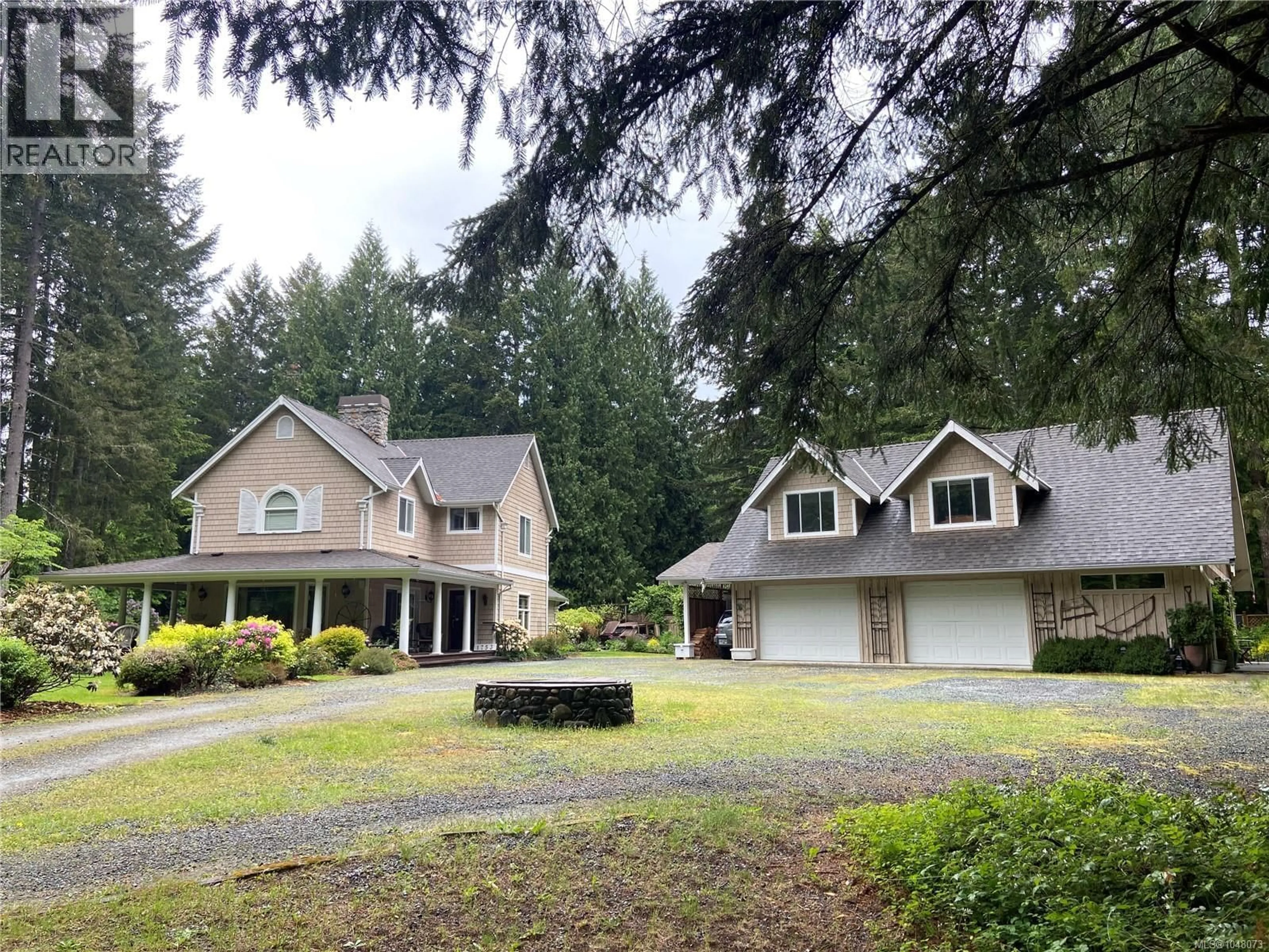 A pic from outside/outdoor area/front of a property/back of a property/a pic from drone, unknown for 1753 PEERLESS ROAD, Shawnigan Lake British Columbia V0R1L0